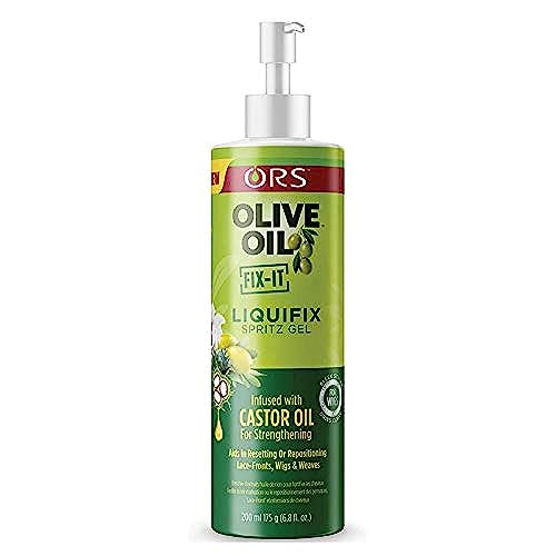 Ors Olive Oil Fix It Liquifix Spritz Gel Infused With Castor Oil for - Thumbnail 3