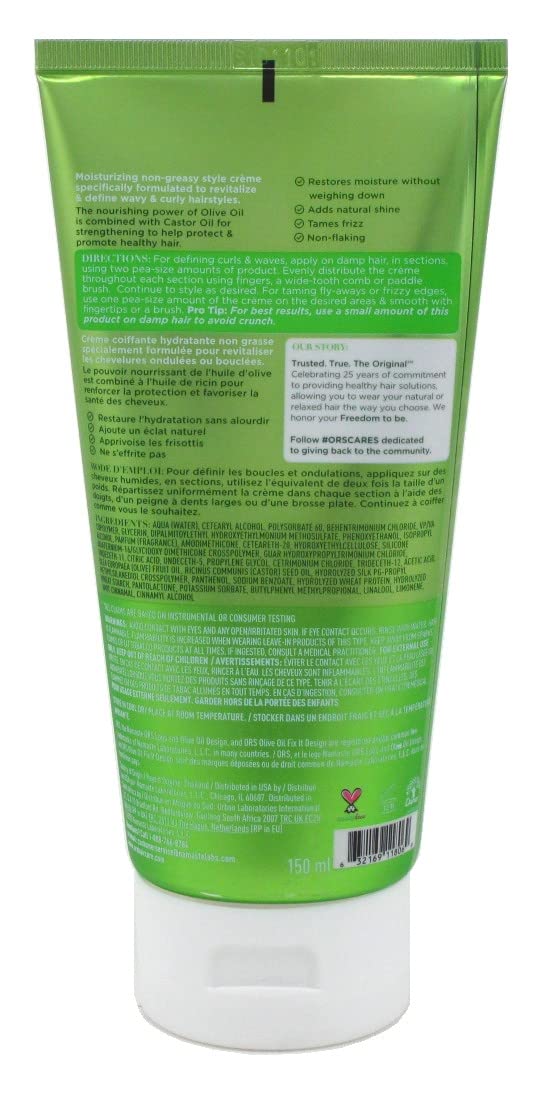 Ors Olive Oil Fix It No Grease Creme Styler 5 oz - Thumbnail 2