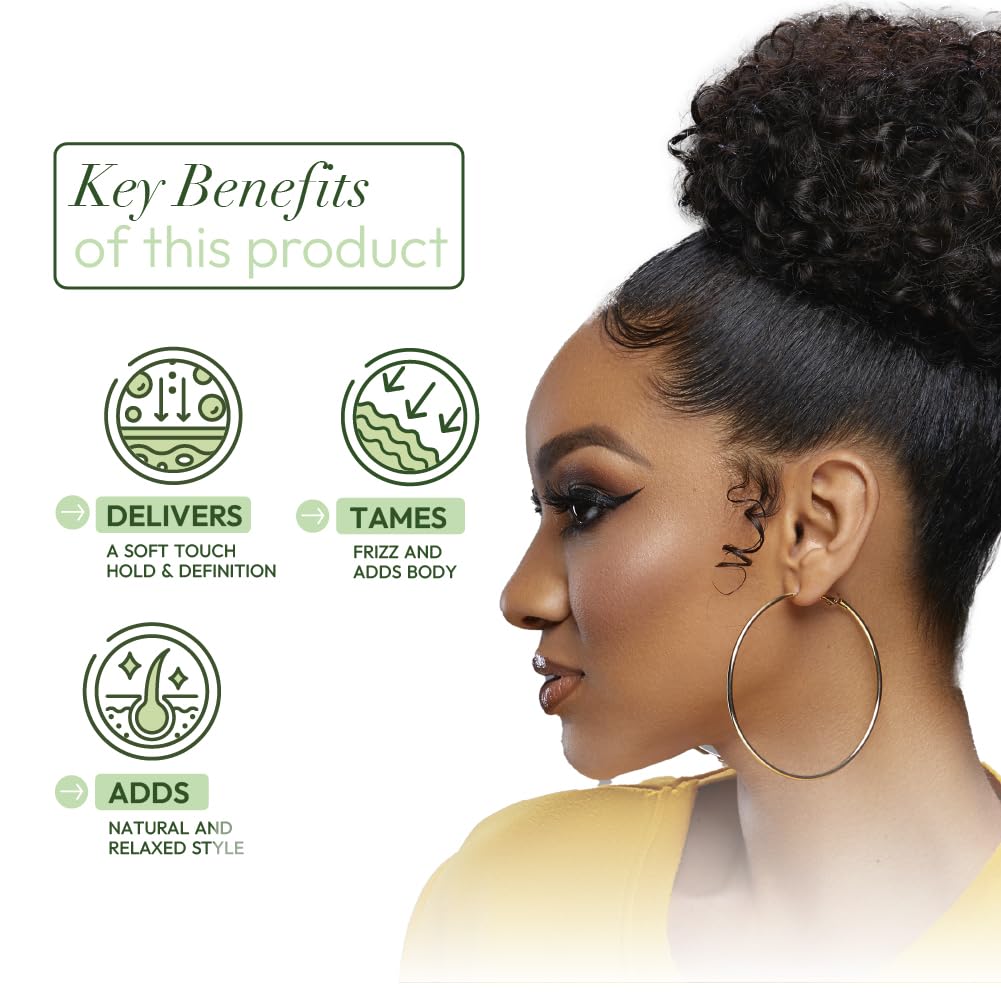 Ors Olive Oil Wrap/set Mousse All Hair Types Defines Soft Hold Women Shine - Thumbnail 3