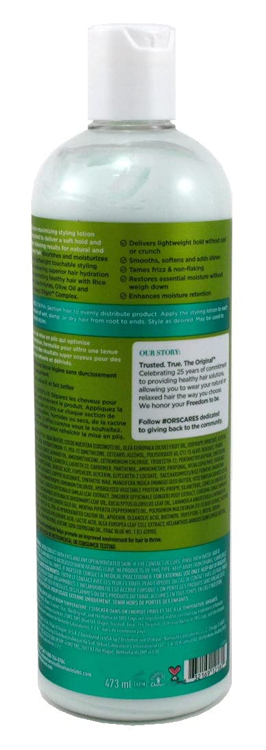 Ors Moisturemax Cond Style Lotion 16 Fl.oz. All Hair Type