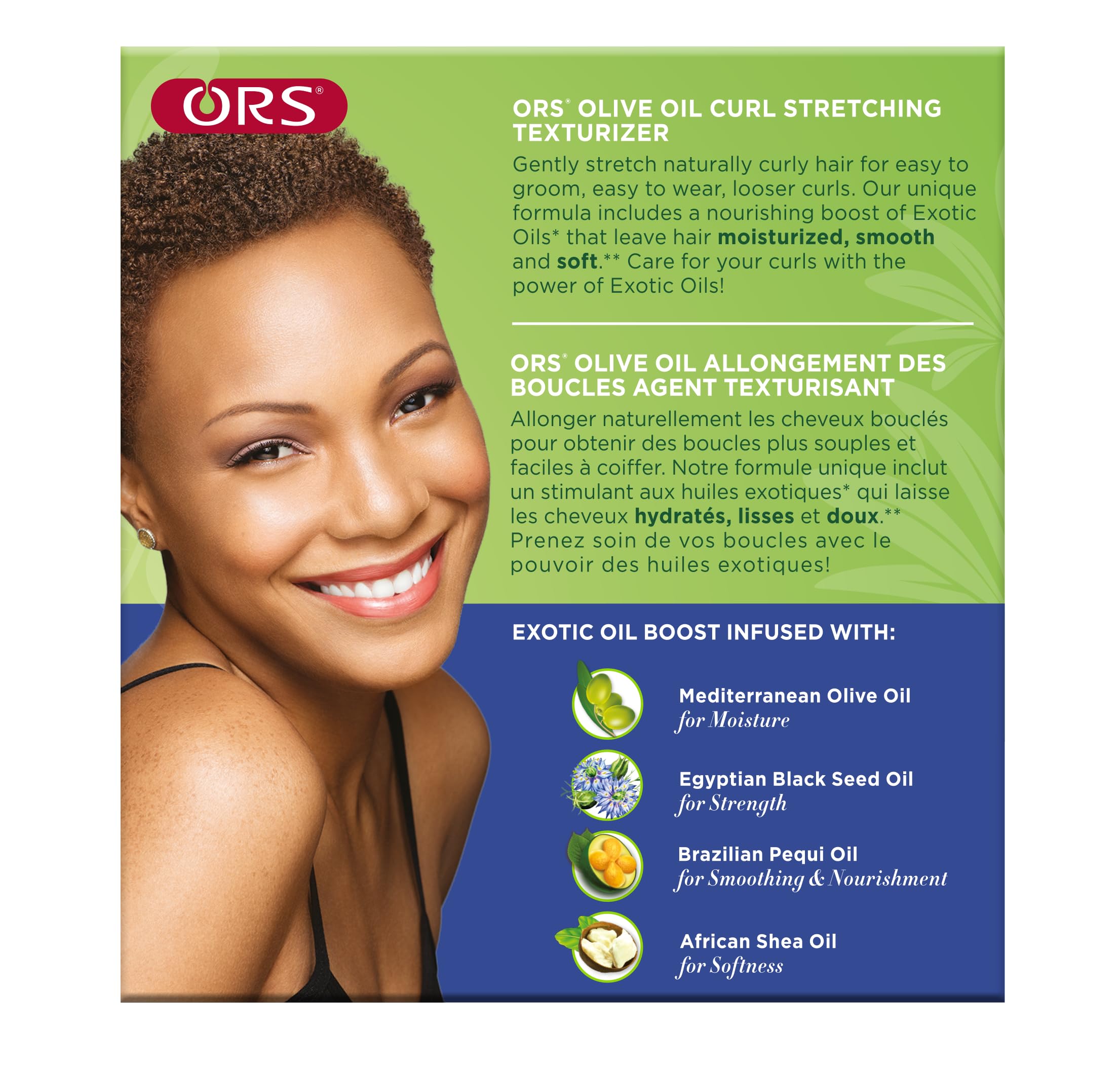 Ors Olive Oil Relaxers Texlax Curl Stretching Texturizer Kit Small Section - Thumbnail 2