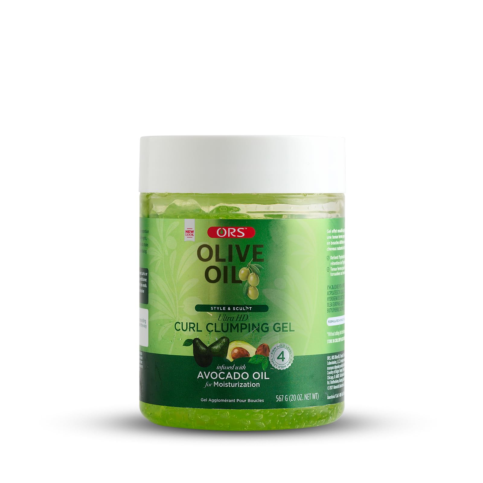 Ors Olive Oil Style Sculpt Ultra Hd Curl Clumping Gel With Avocado Oil for