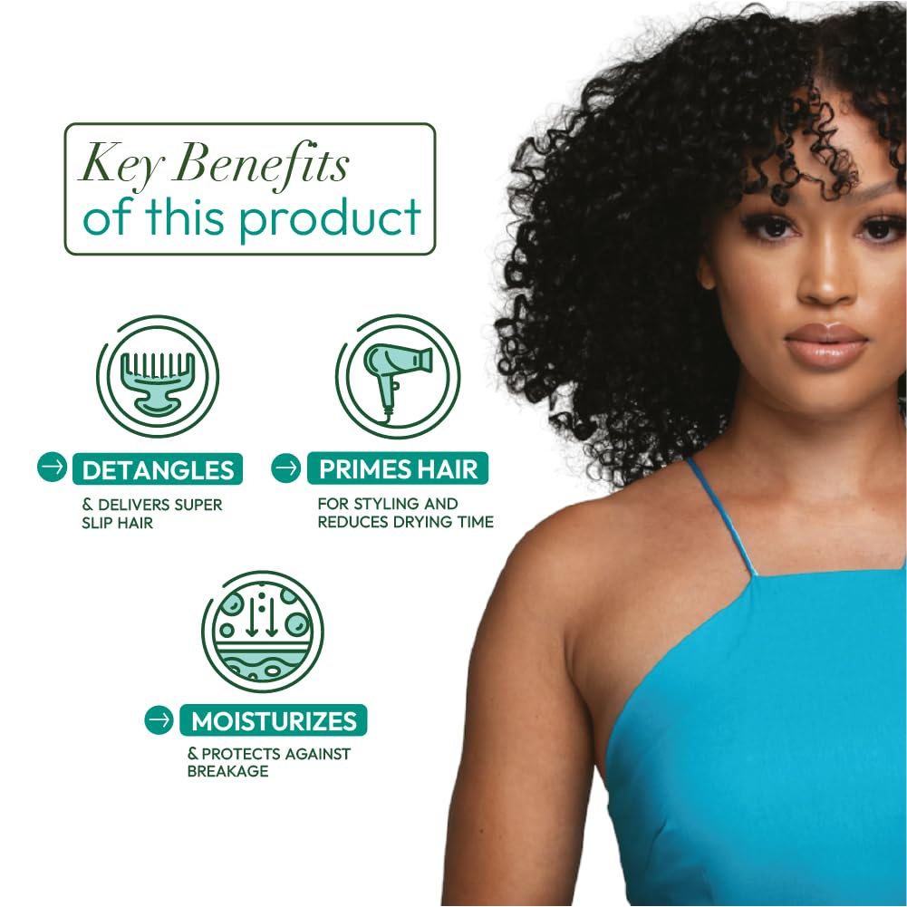 Ors Olive Oil Max Moisture Leave In Conditioner With Rice Water and - Thumbnail 3