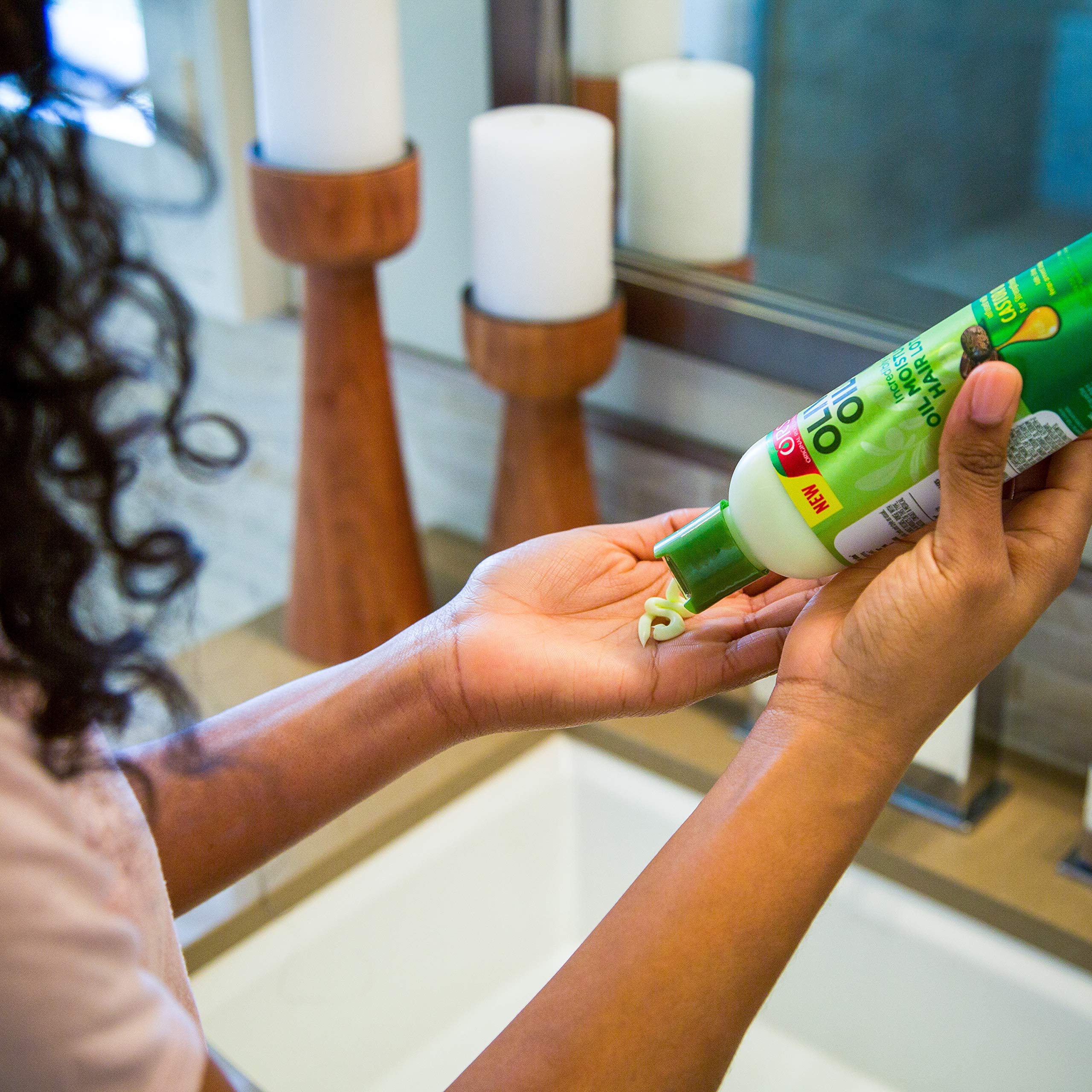 Organic Root Stimulator Olive Oil Moisturizing Hair Lotion 8.5 Fl Oz - Thumbnail 2