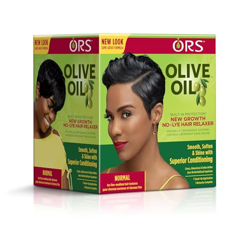 Ors Olive Oil Built In Protection New Growth No Lye Hair Relaxer Normal Strength - Thumbnail 3