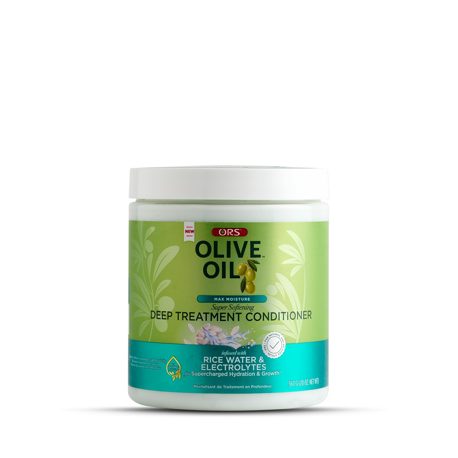 Ors Olive Oil Max Moisture Deep Treatment Conditioner With Rice Water
