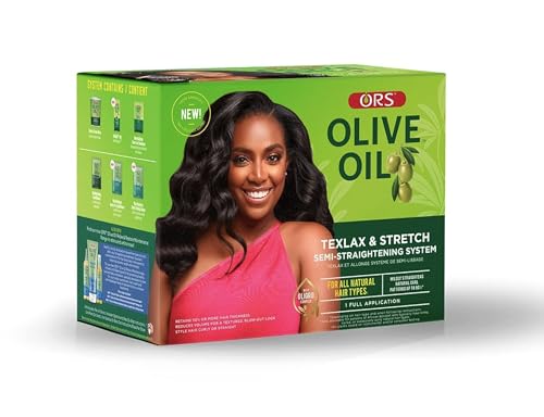 Ors Olive Oil Texlax Stretch Semi Hair Straightening System for All Natural - Thumbnail 2