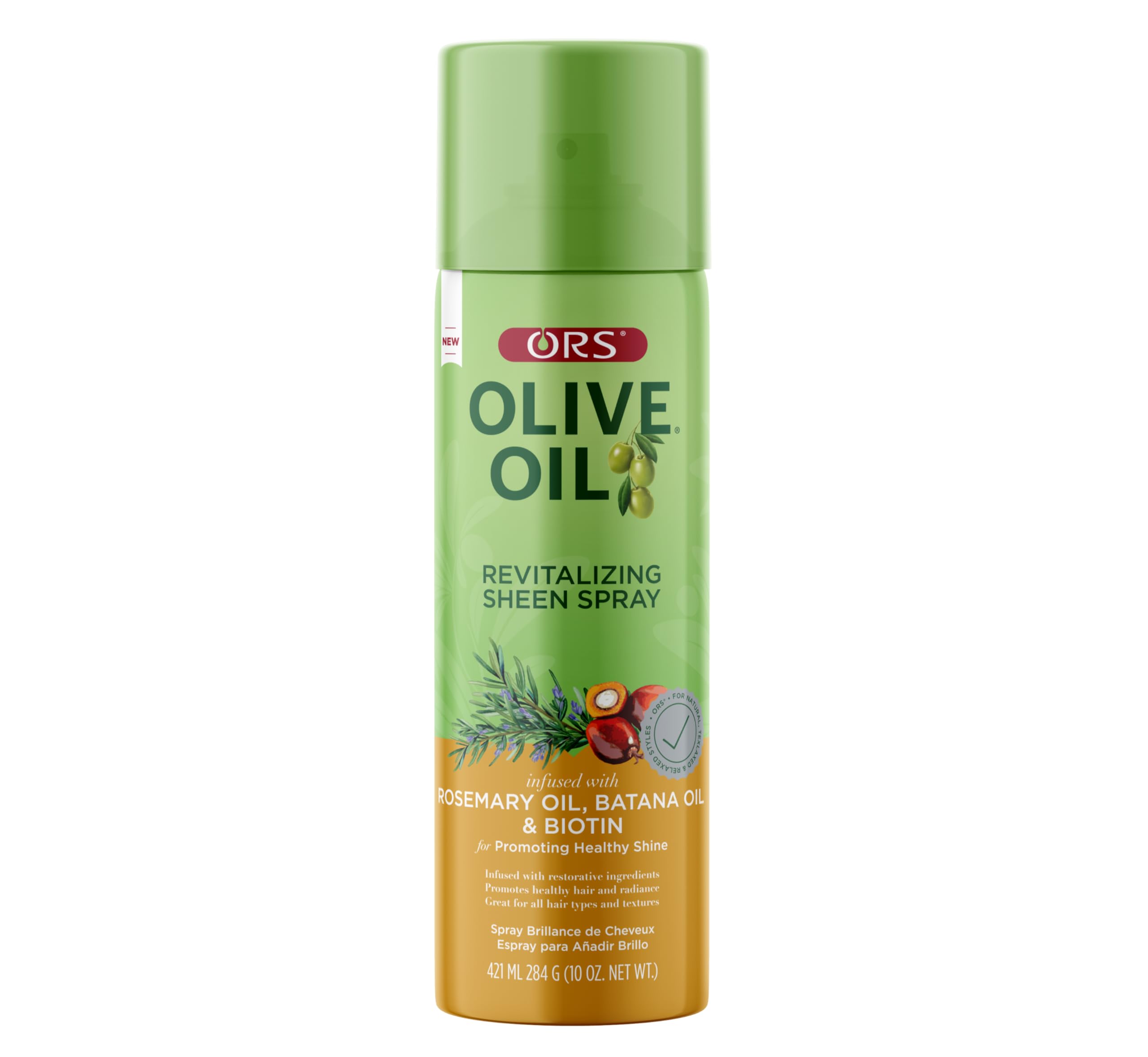 Ors Olive Oil Revitalizing Sheen With Rosemary Batana Biotin Oil for Helathy