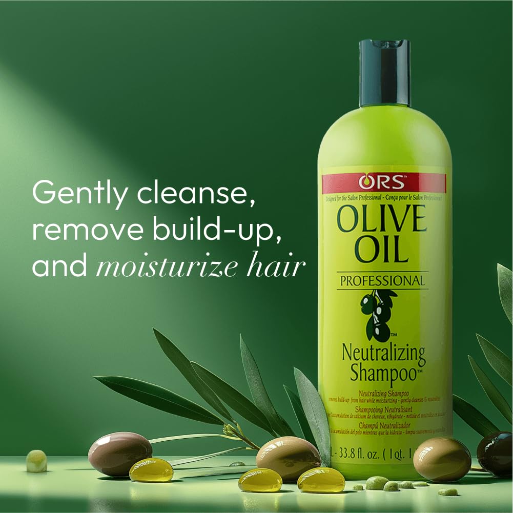 Ors Olive Oil Professional Neutralizing Shampoo To Nourish Soften Add Shine - Thumbnail 3