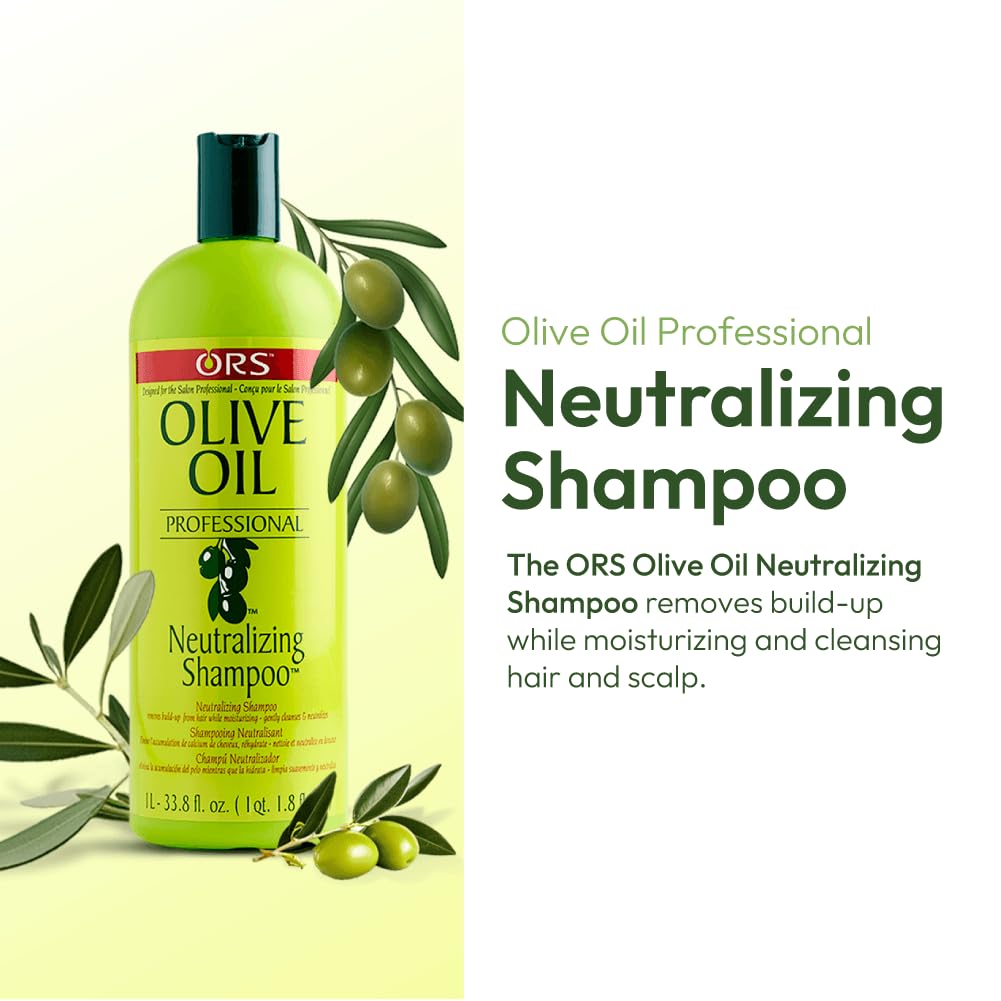 Ors Olive Oil Professional Neutralizing Shampoo To Nourish Soften Add Shine