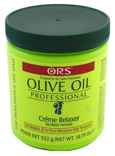 Ors Olive Oil Creme Relaxer Normal Jar 555 ml (18.75 oz)