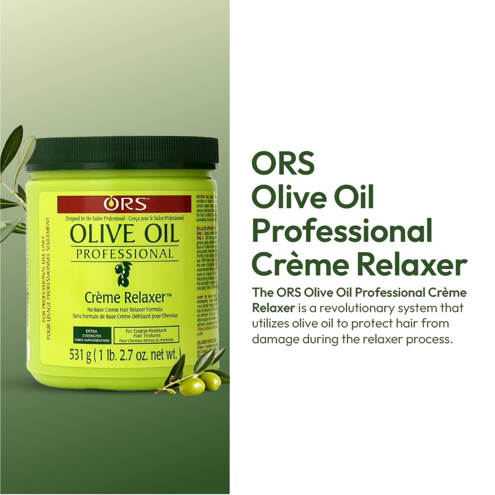Ors Olive Oil Professional Creme Relaxer Extra Strength 18.75 oz - Thumbnail 2