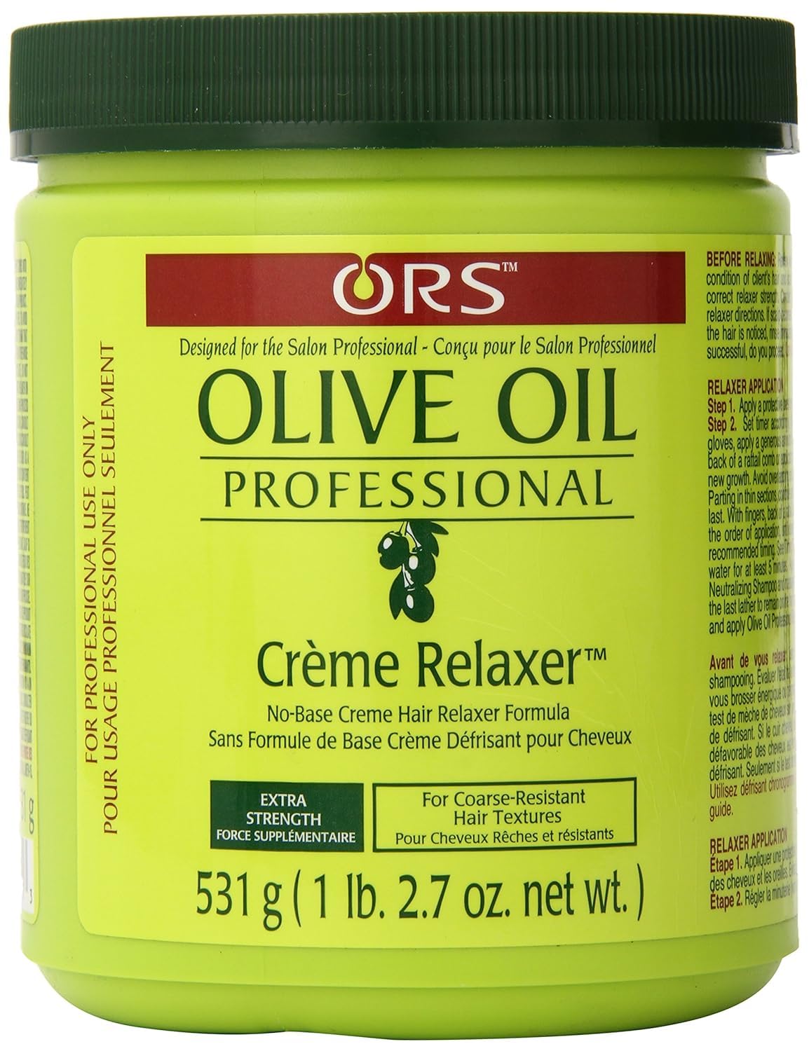 Ors Olive Oil Professional Creme Relaxer Extra Strength 18.75 oz