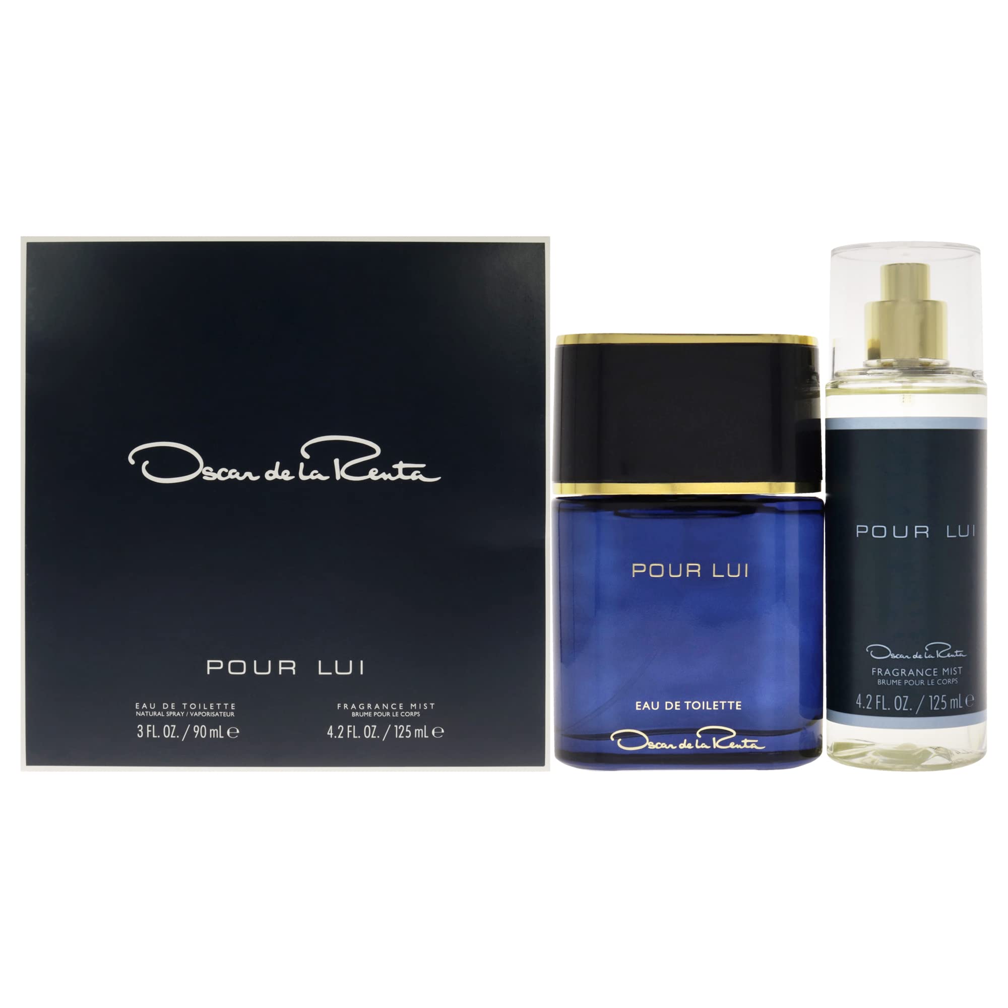 OSCAR POUR LUI(M)(H/B)(LI FREE)2PC SET(3.0oz edt sp,4.2oz Fragrance Mist)