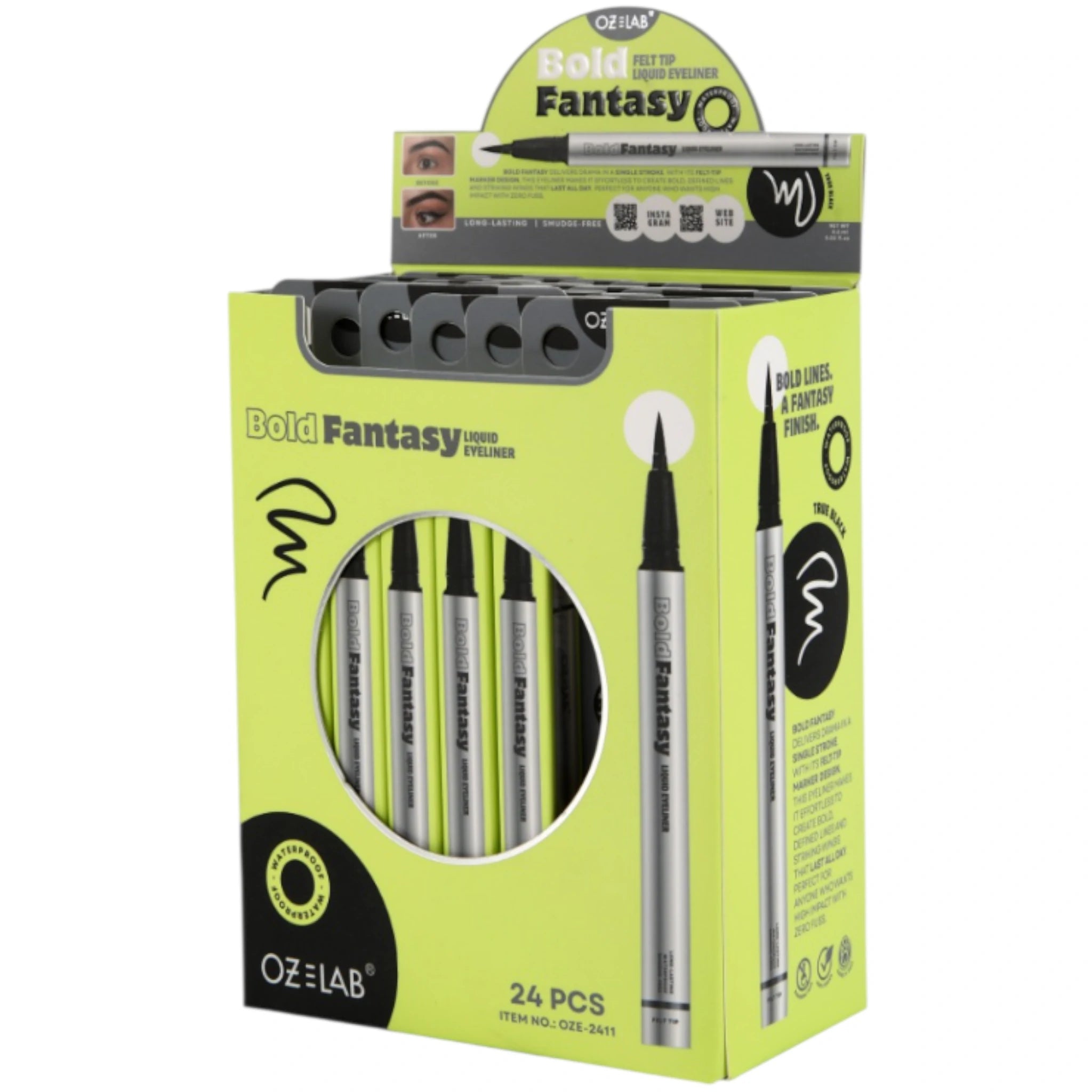 (24-pack) Oz Lab Bold Fantasy Liquid Eyeliner