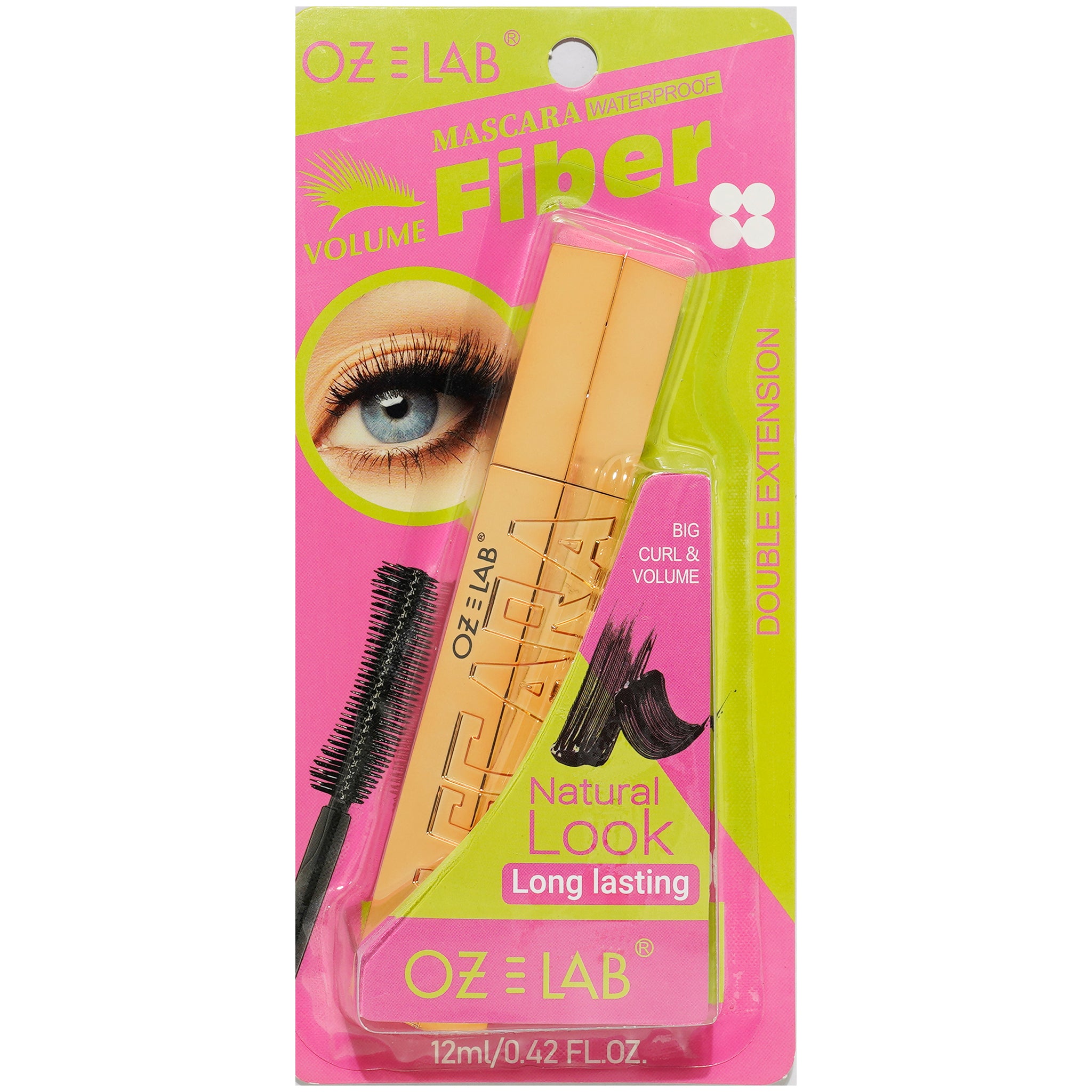 (24-pack) Oz Lab Double Extension Fiber Mascara - Thumbnail 3