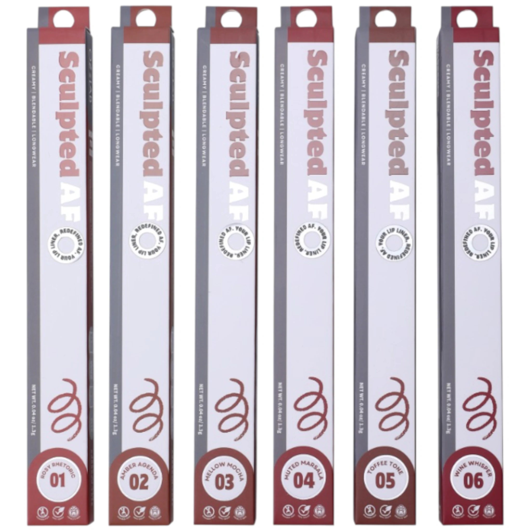 (24-pack) Oz Lab Sculpted Af Lip Liner Pencil - Thumbnail 3