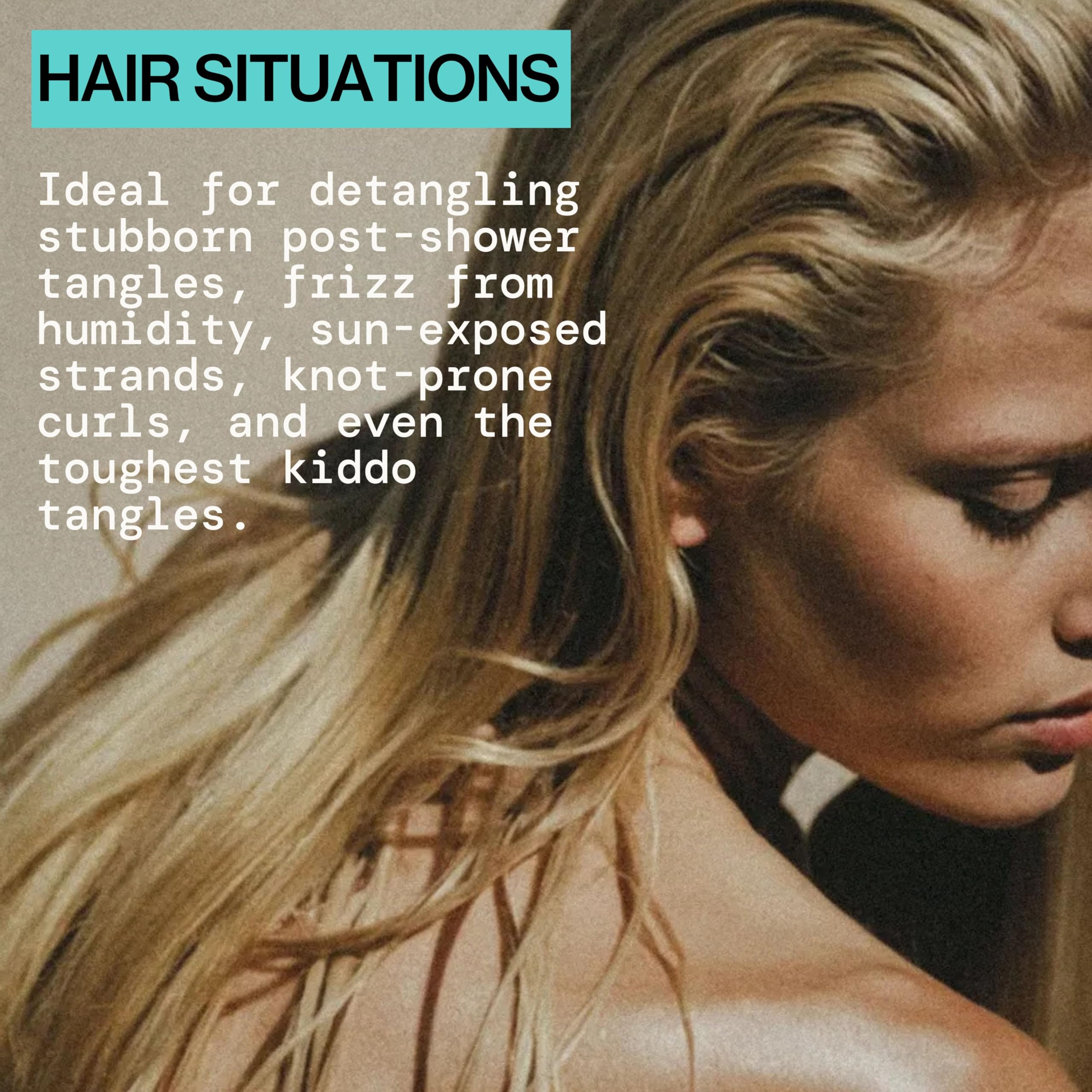 Pacifica Coconut Milk Hair Detangler Leave In Conditioning Elixir for Tangle - Thumbnail 2