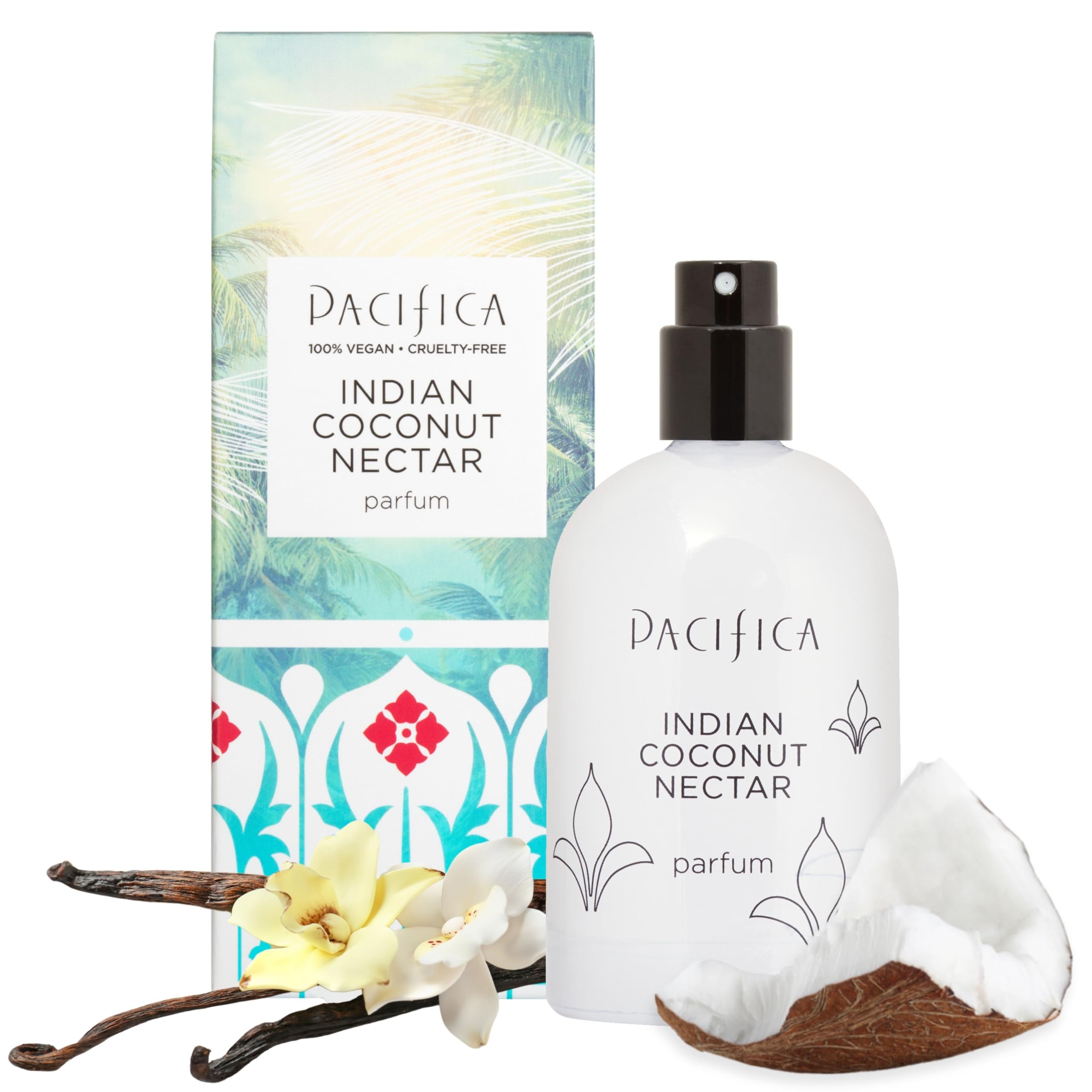 Pacifica Indian Coconut Nectar Warm Coconut Vanilla Gourmand Clean Beauty Scent