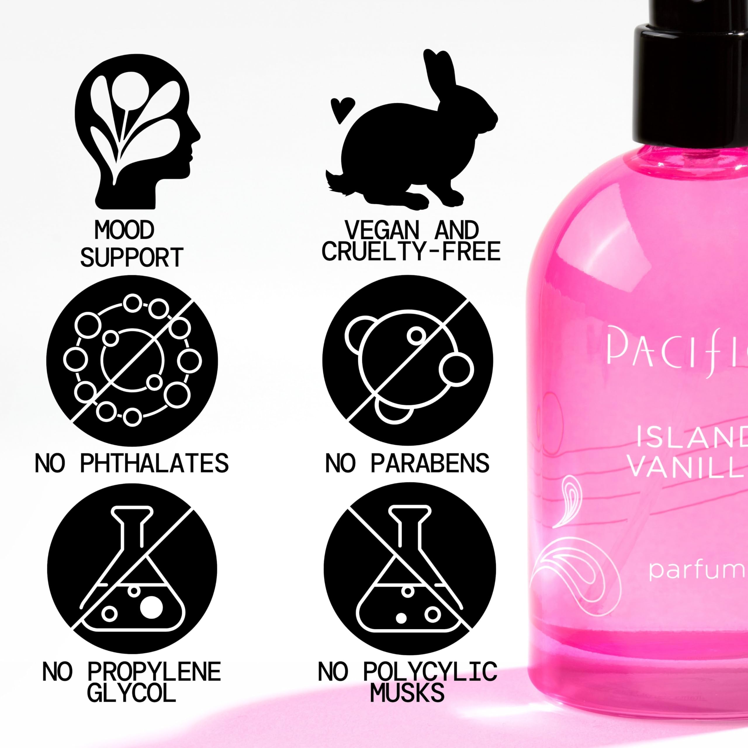 Pacifica Beauty Island Vanilla Sweet Tropical Vanilla Gourmand Scent Everyday - Thumbnail 2