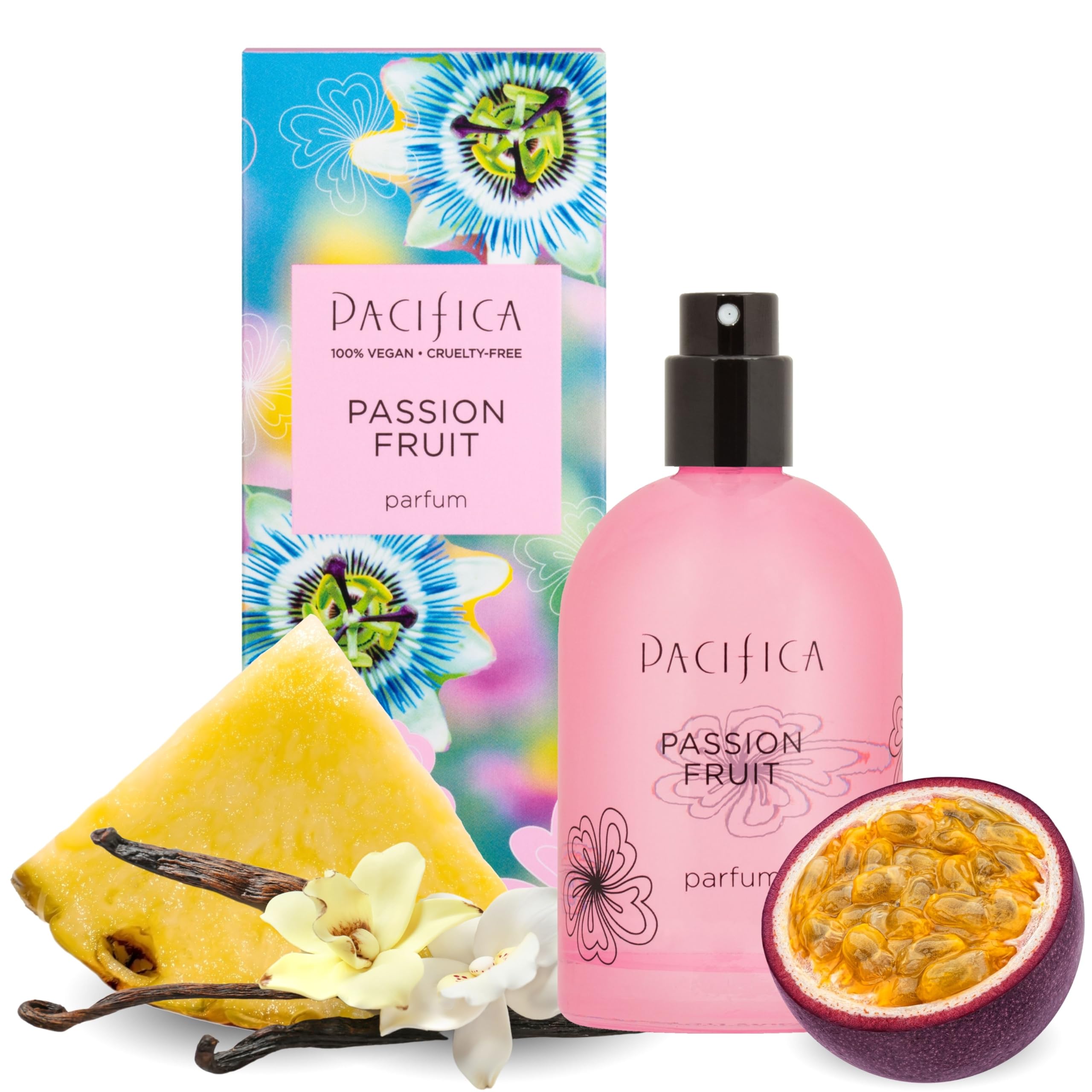 Pacifica Passion Fruit Tropical Fruity Floral Clean With Passionfruit Pineapple