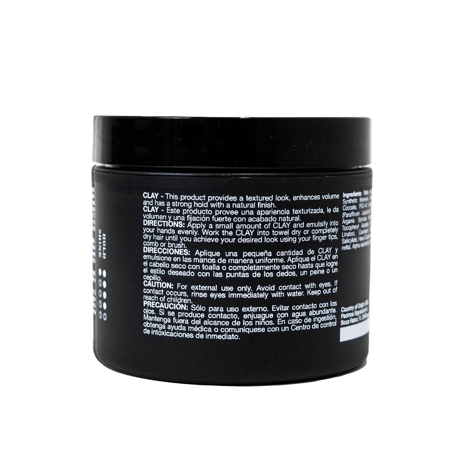 Pacinos Signature Line Clay Hair Paste Styling Wax With Firm Hold for All Hair - Thumbnail 2