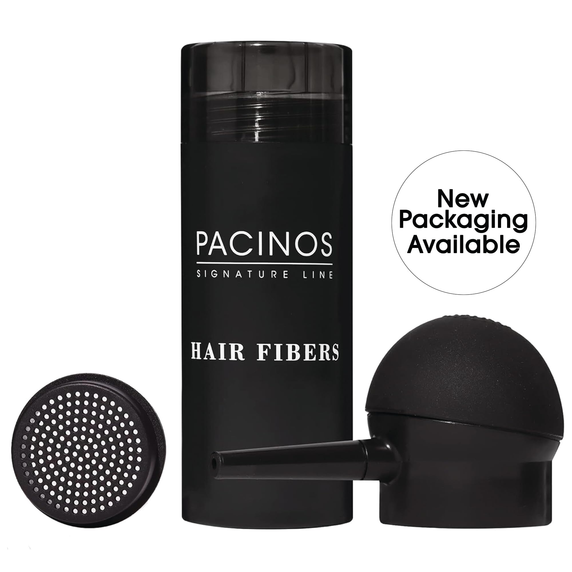 Pacinos Hair Fiber Kit Conceal Thinning Hair Instantly With Fiber Hold Dark - Thumbnail 2