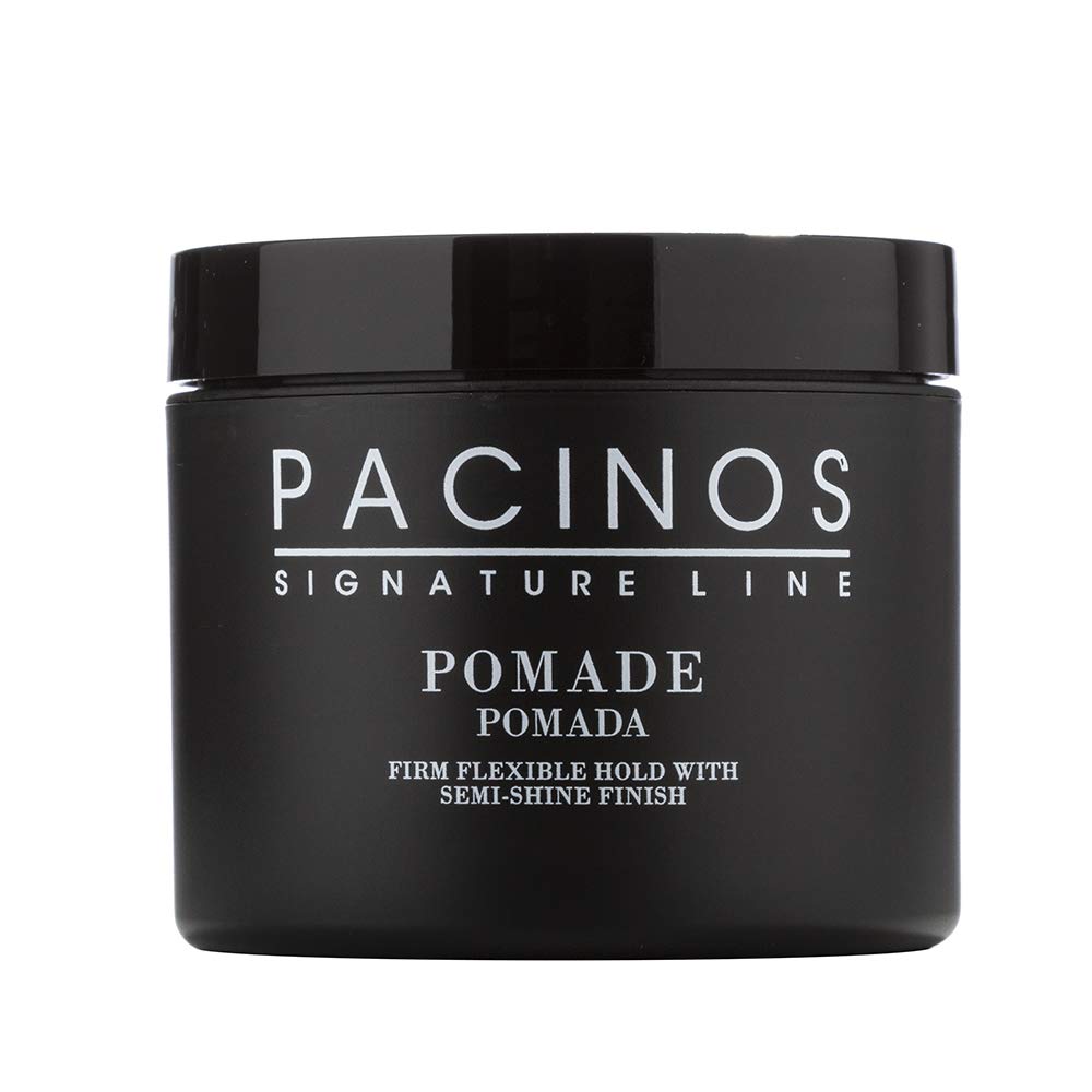Pacinos Pomade Flexible Hold Frizz Control High Shine Pomade for All Hair Types - Thumbnail 2