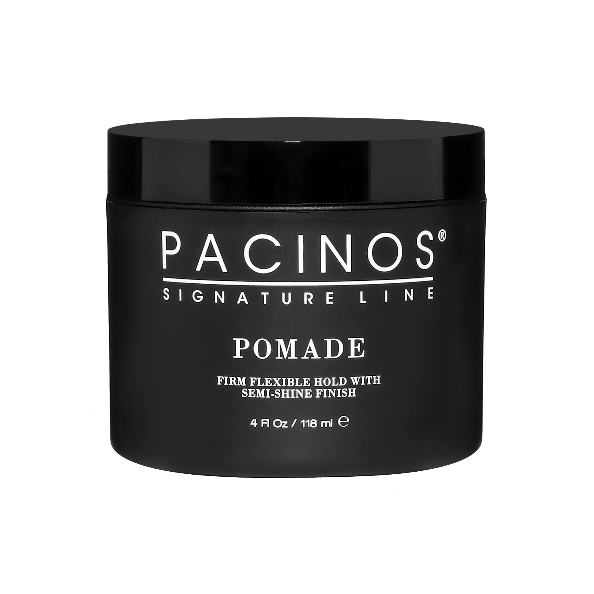 Pacinos Pomade Flexible Hold Frizz Control High Shine Pomade for All Hair Types