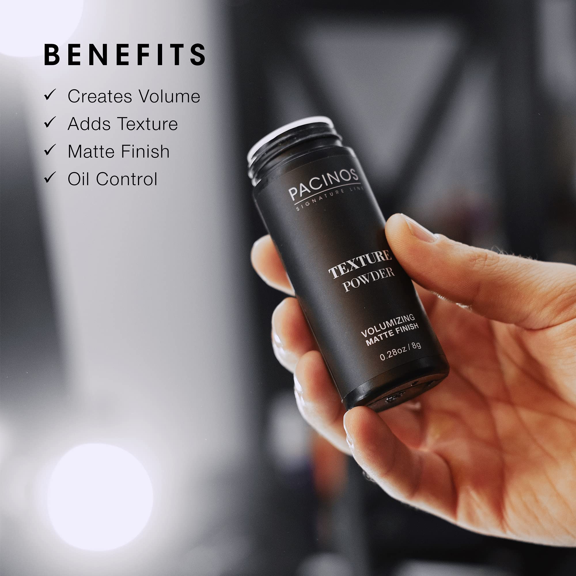 Pacinos Signature Line Texture Powder Small 0.28 oz - Thumbnail 2