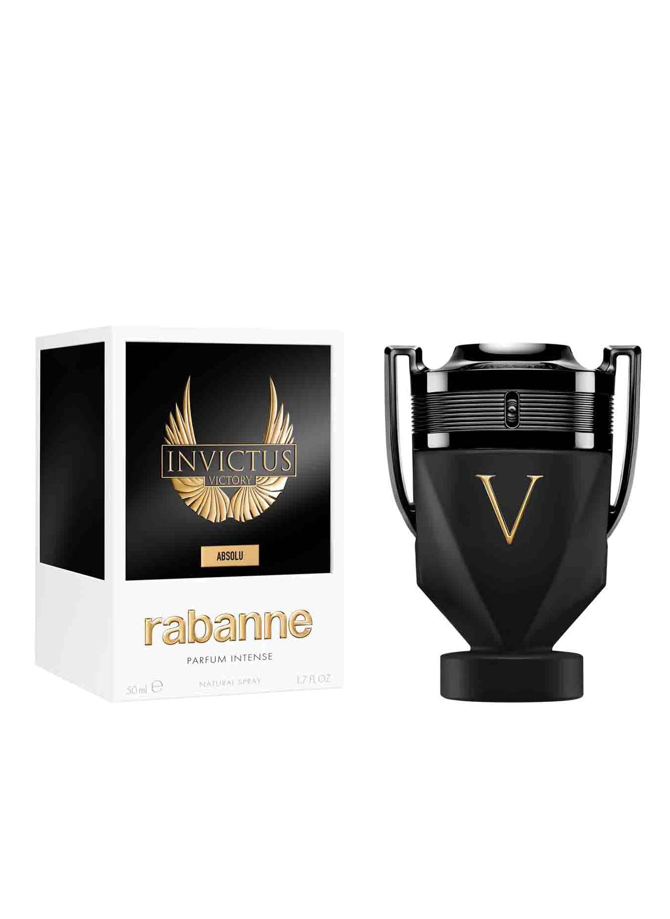 Rabanne Invictus Victory Absolu Parfum Intense Ambery Woody With Black Pepper - Thumbnail 2