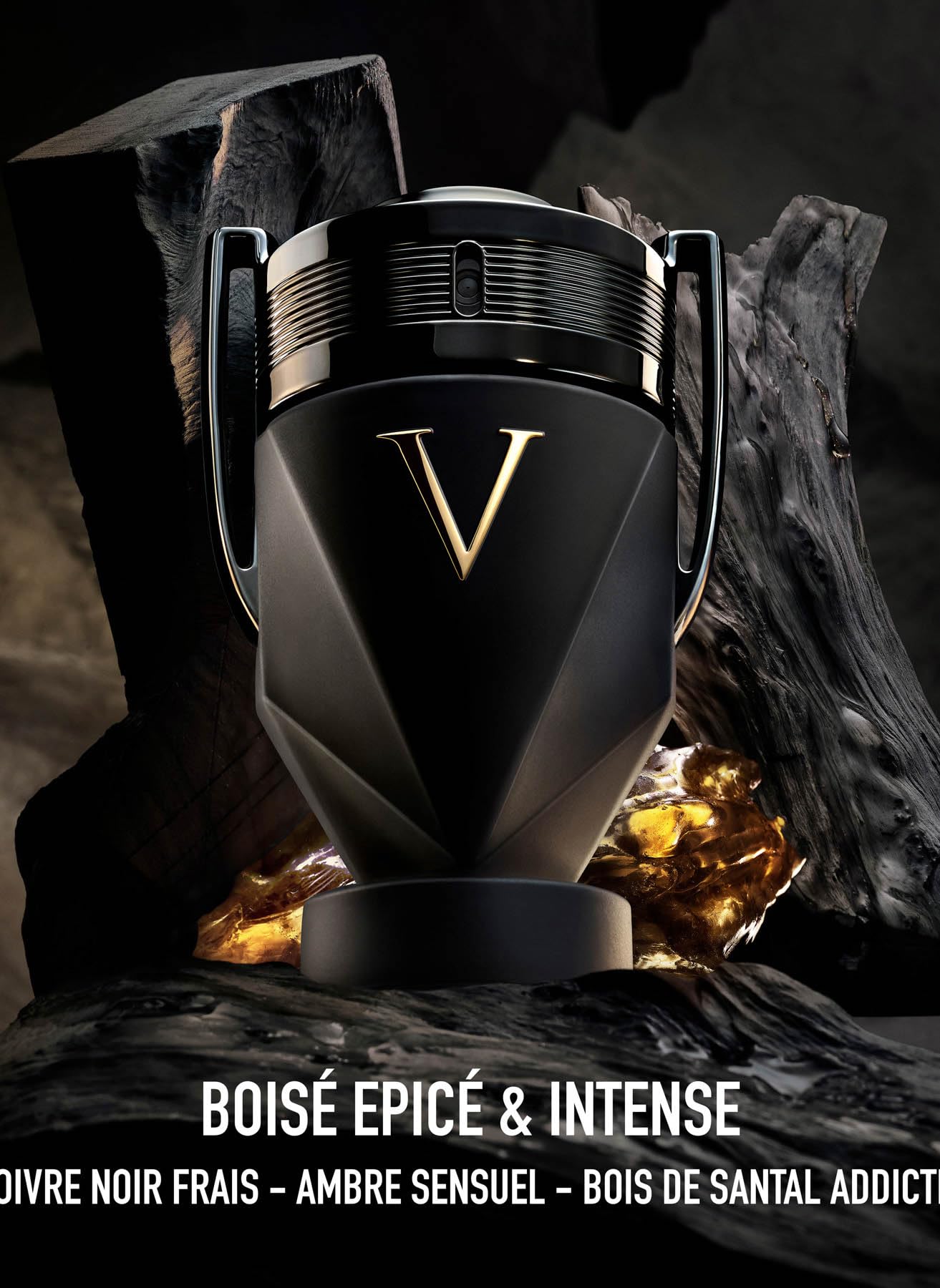 Rabanne Invictus Victory Absolu Parfum Intense Ambery Woody With Black Pepper - Thumbnail 3