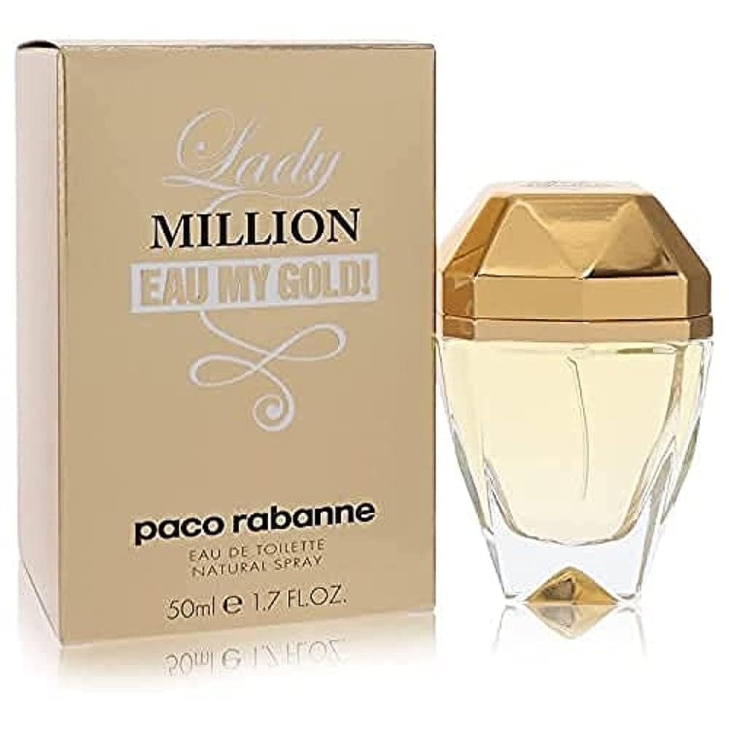 Paco One Mill Eau My Gold 1.7 L EDT - Thumbnail 2