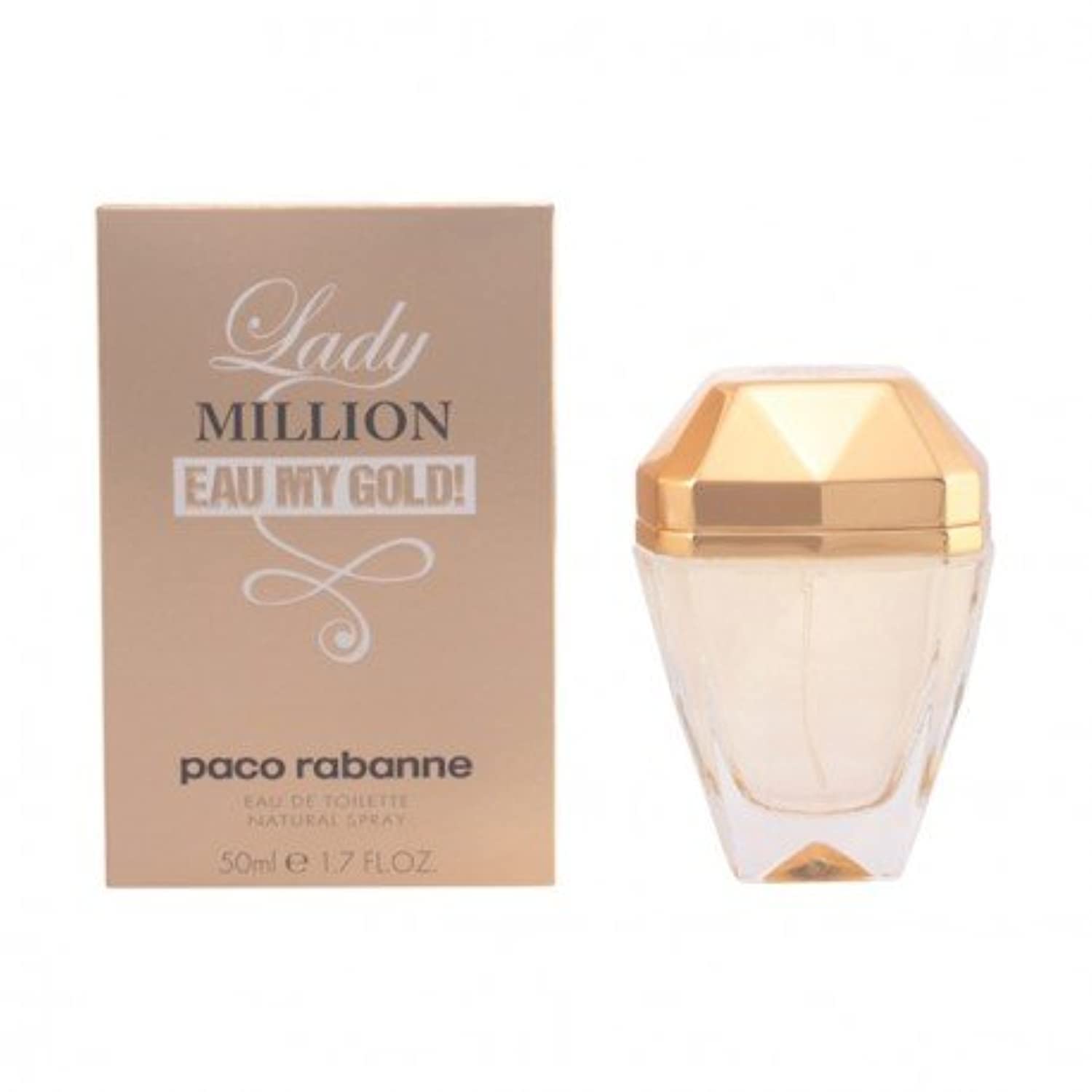 Paco One Mill Eau My Gold 1.7 L EDT - Thumbnail 3