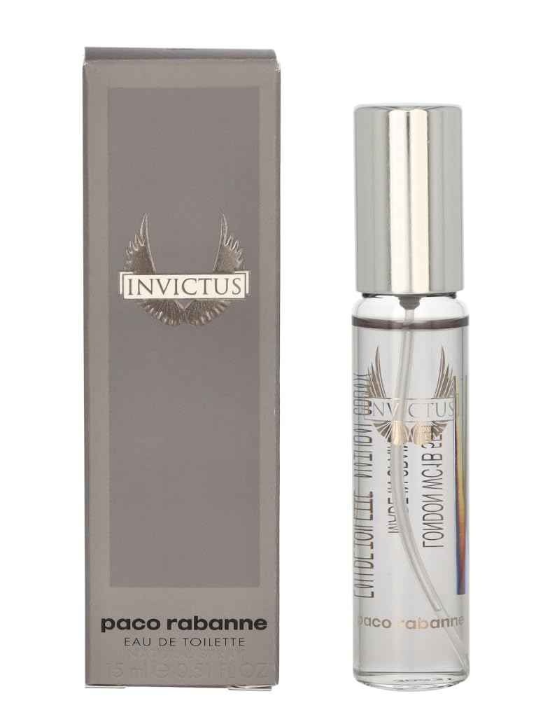 Paco Rabanne Invictus Cologne Mini .51 Fl Oz For Men EDT