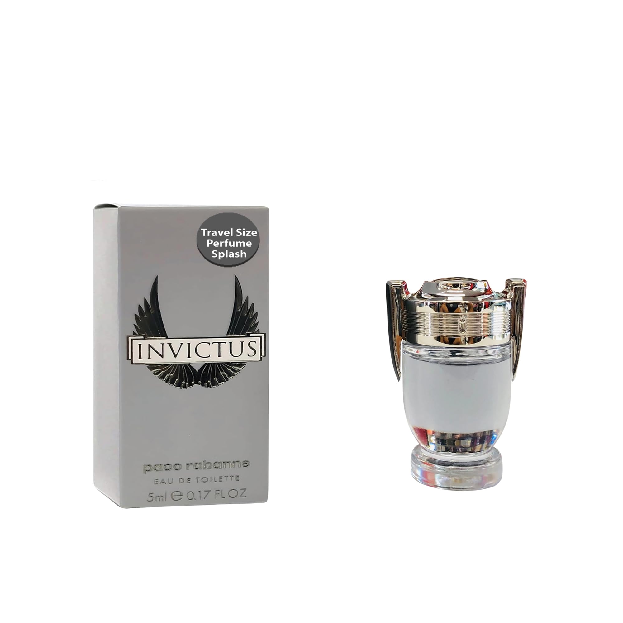 [Mini] Paco Rabanne Invictus 0.17 Fl Oz Mini/splash For Men EDT