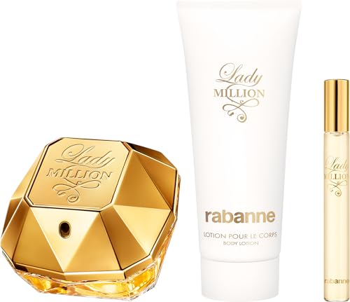 [Set] Paco Rabanne Lady Million 3 Piece EDP 2.7 oz - Thumbnail 2