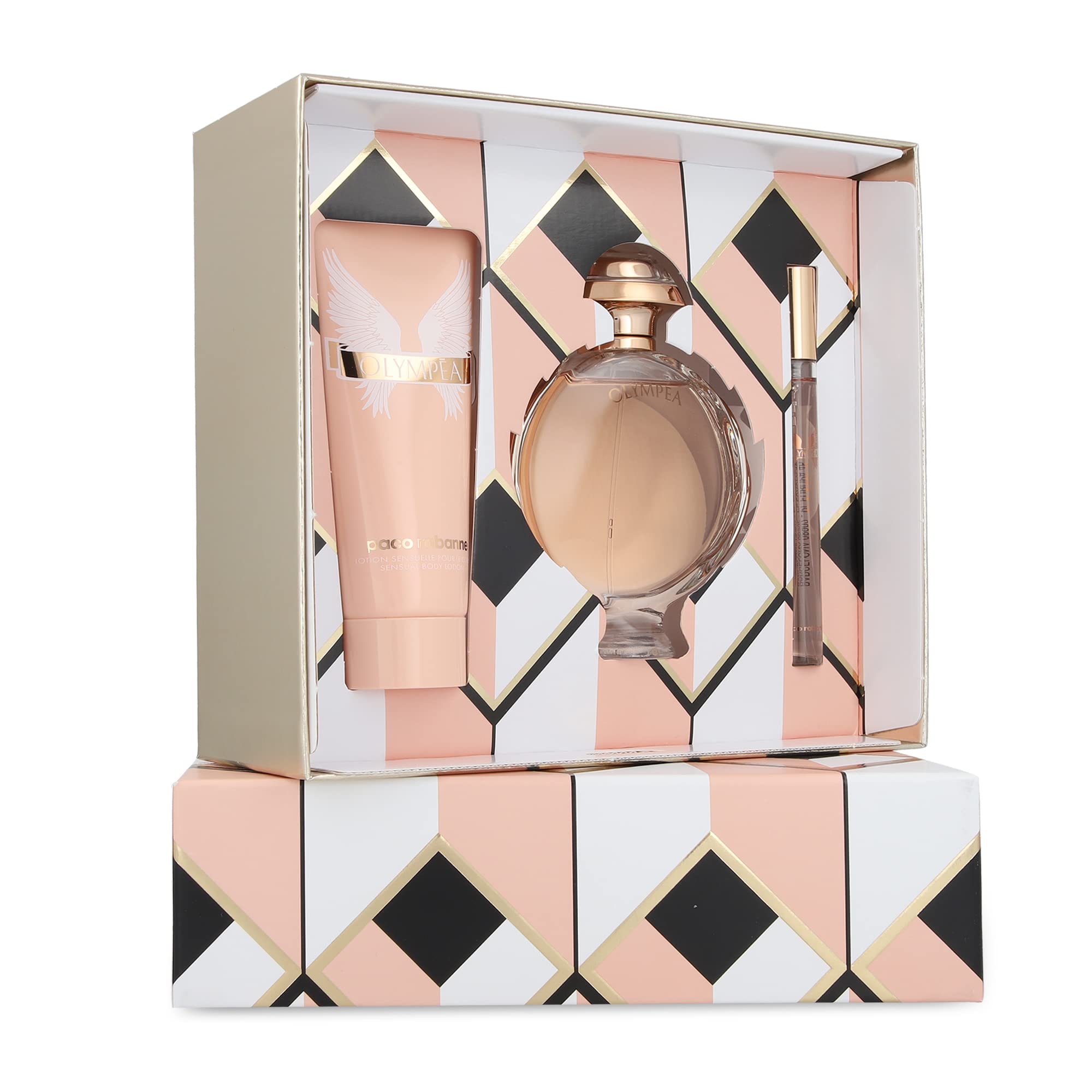[Set] Paco Rabanne Olympea 3 Piece Set For Women EDP 2.7 oz - Thumbnail 2