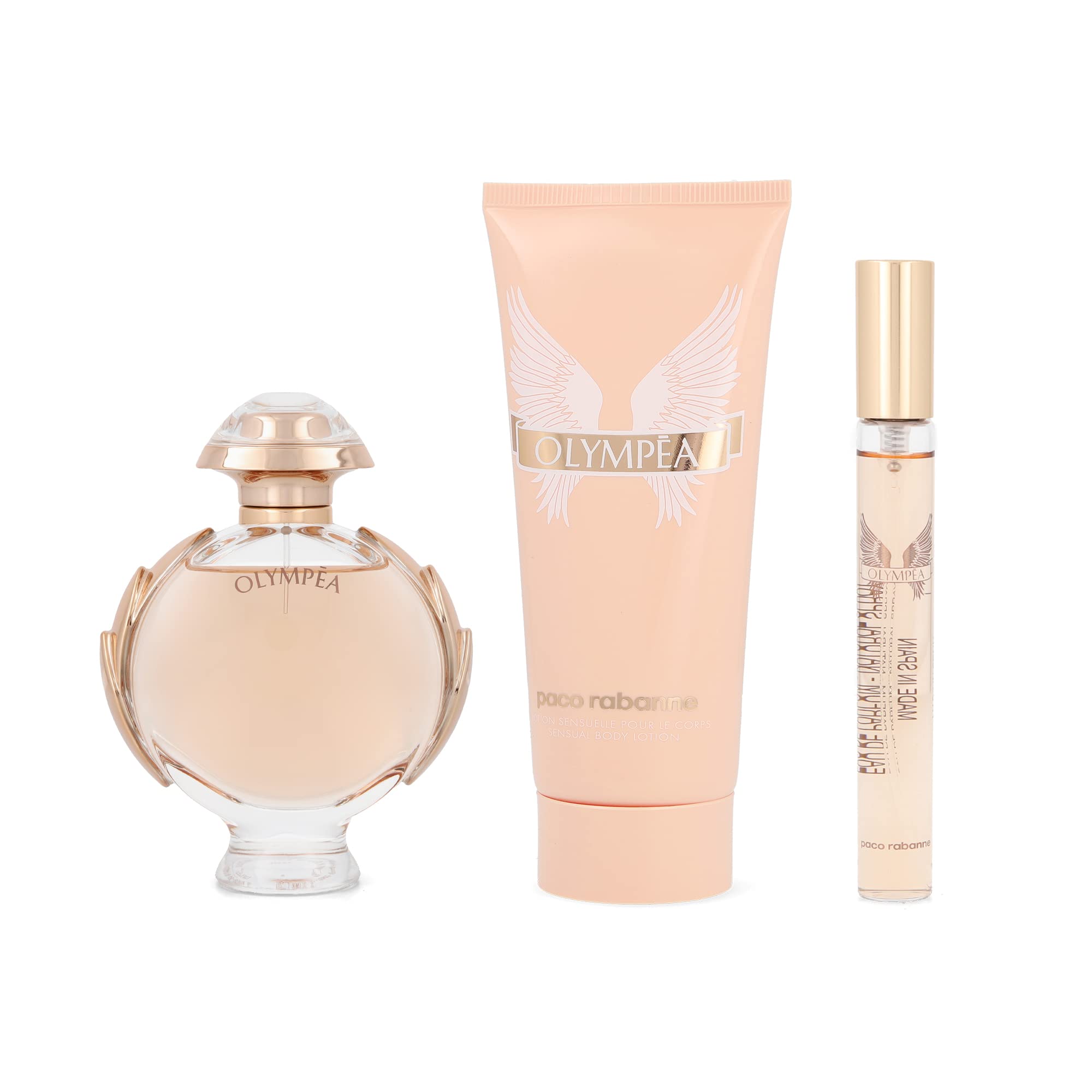 [Set] Paco Rabanne Olympea 3 Piece Set For Women EDP 2.7 oz