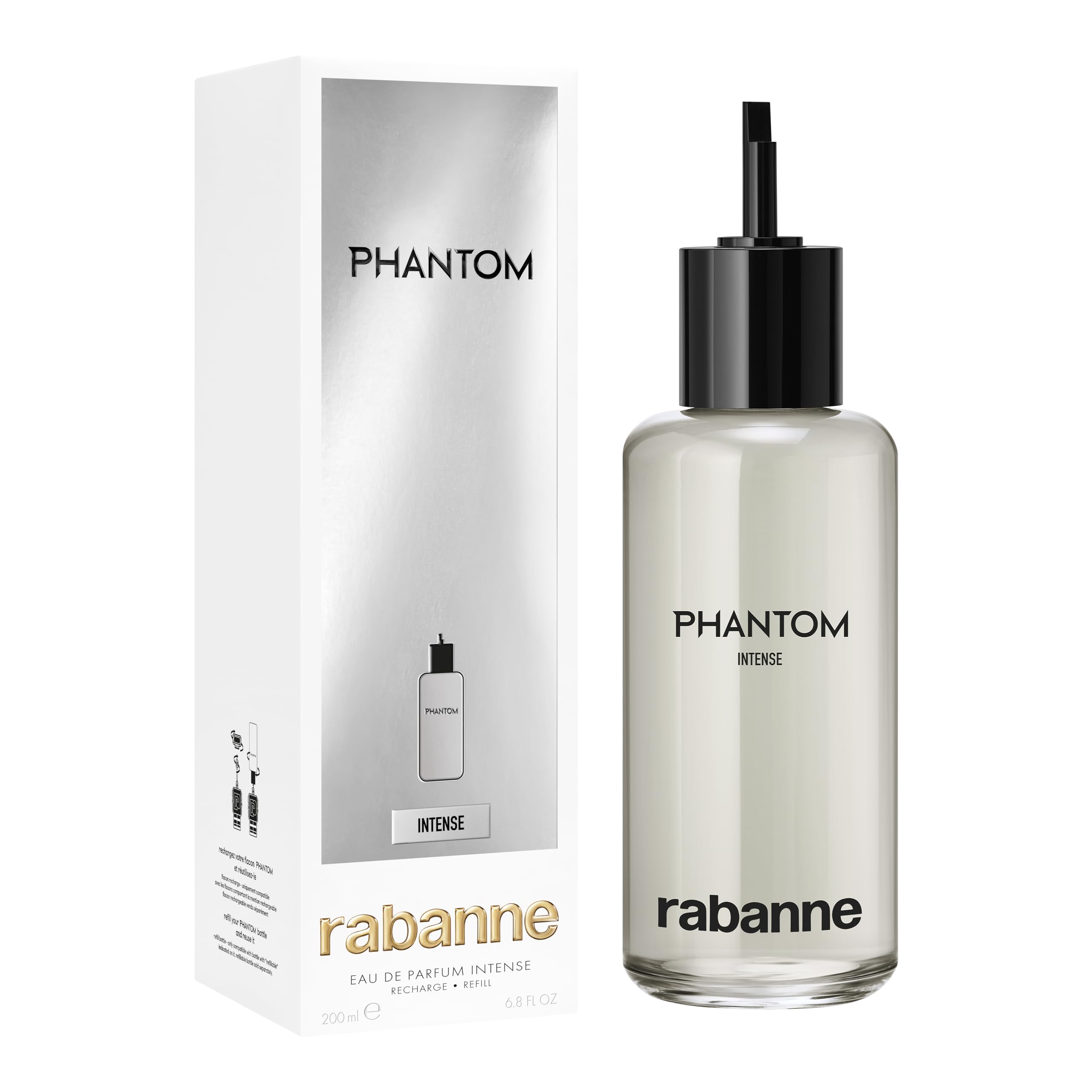 Paco Rabanne Phantom Intense Fragrances 3349668630028 For Men EDP 1.7 oz