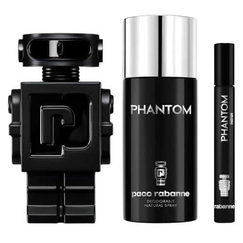 [Set] Paco Rabanne Phantom 3 Piece Set For Men 3.4 oz - Thumbnail 2