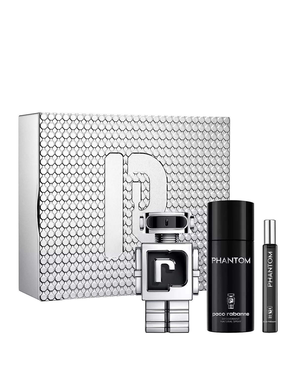 [Set] Paco Rabanne Phantom 3 Piece Tin Set For Men