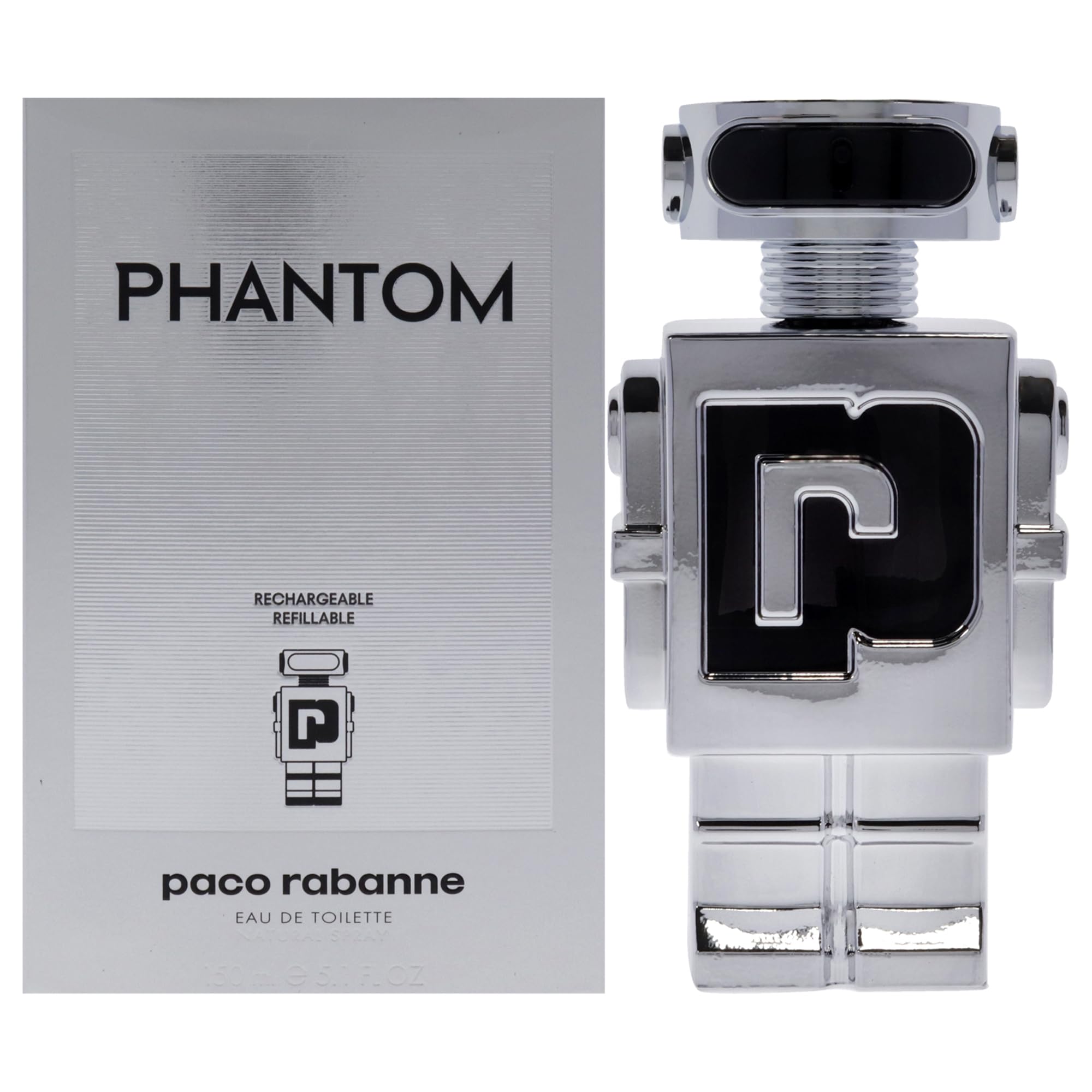 Phantom By Paco Rabanne For Men EDT 5.1 oz