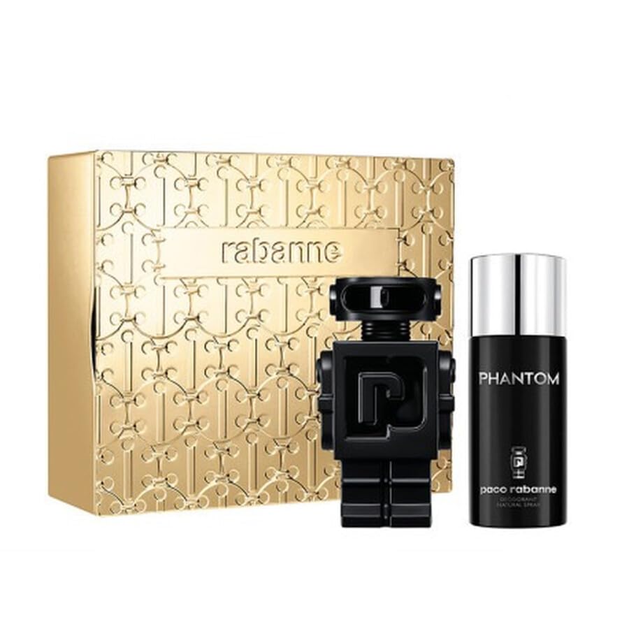 [Set] Paco Rabanne Phantom Parfum 3.4 M + 5.0 Deo France 3pcs Bybox