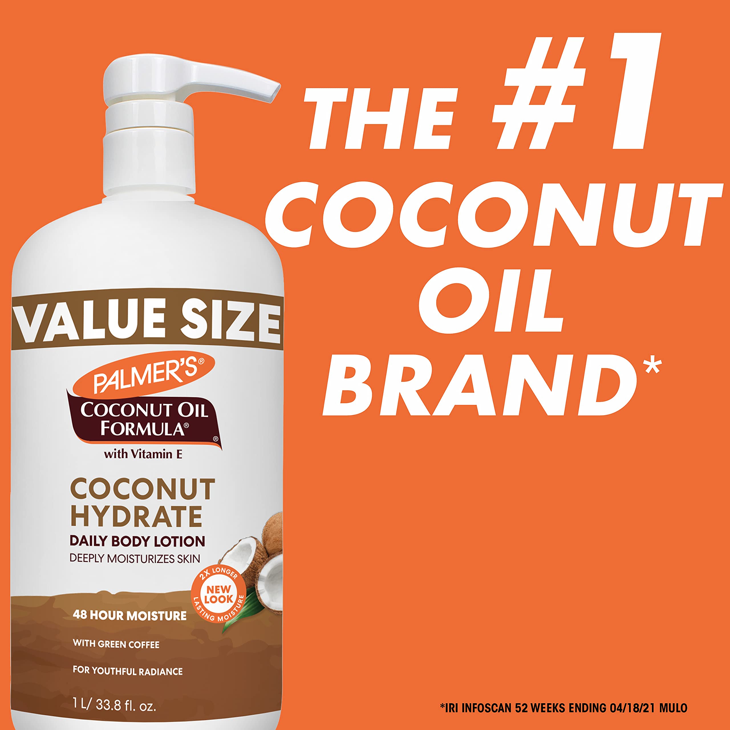 Palmer's Coconut Oil Formula Body Lotion for Dry Skin 33.8 Fl. Oz. - Thumbnail 3