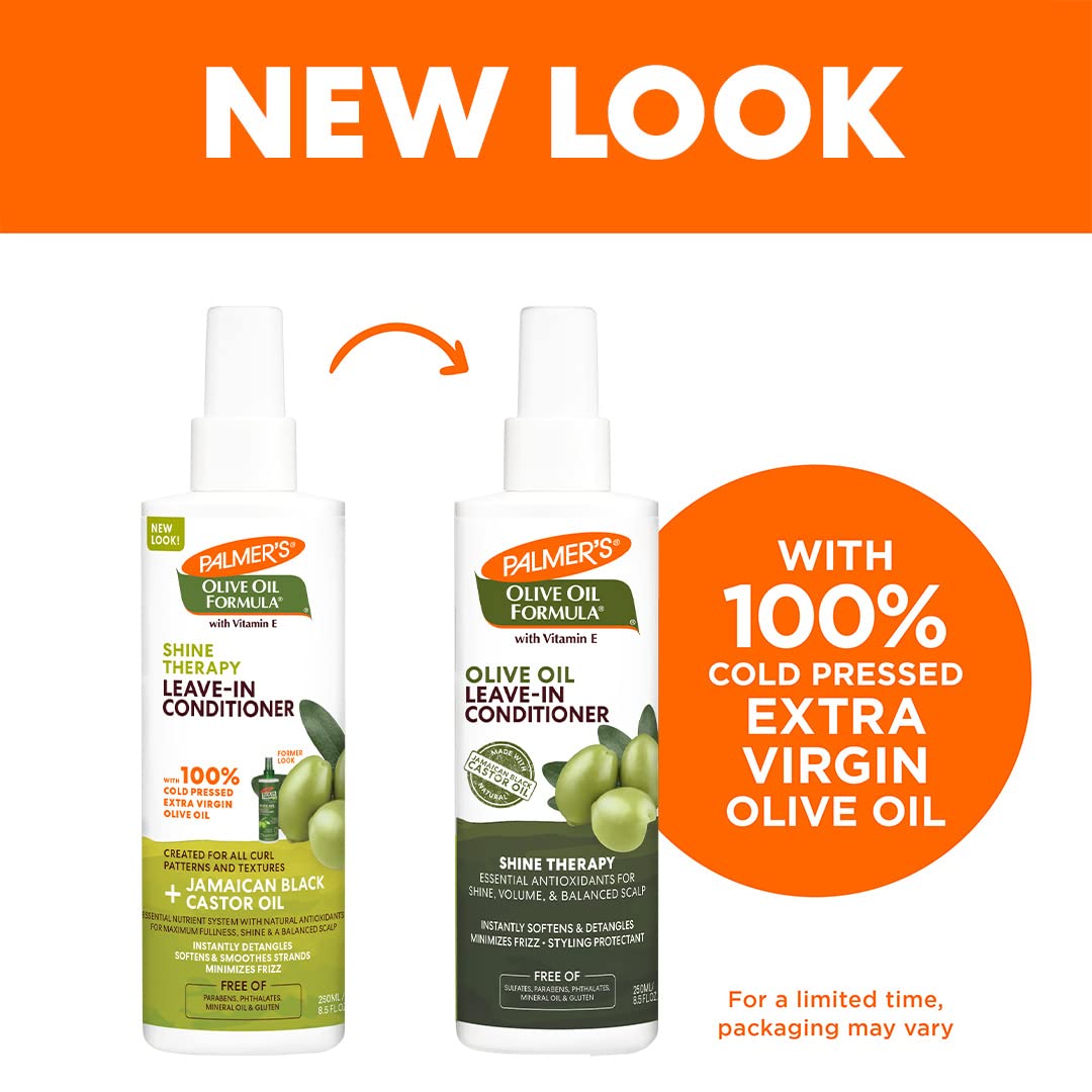 Palmer's Olive Oil Formula Shine Therapy Leave In Conditioner . 8.5 oz - Thumbnail 2