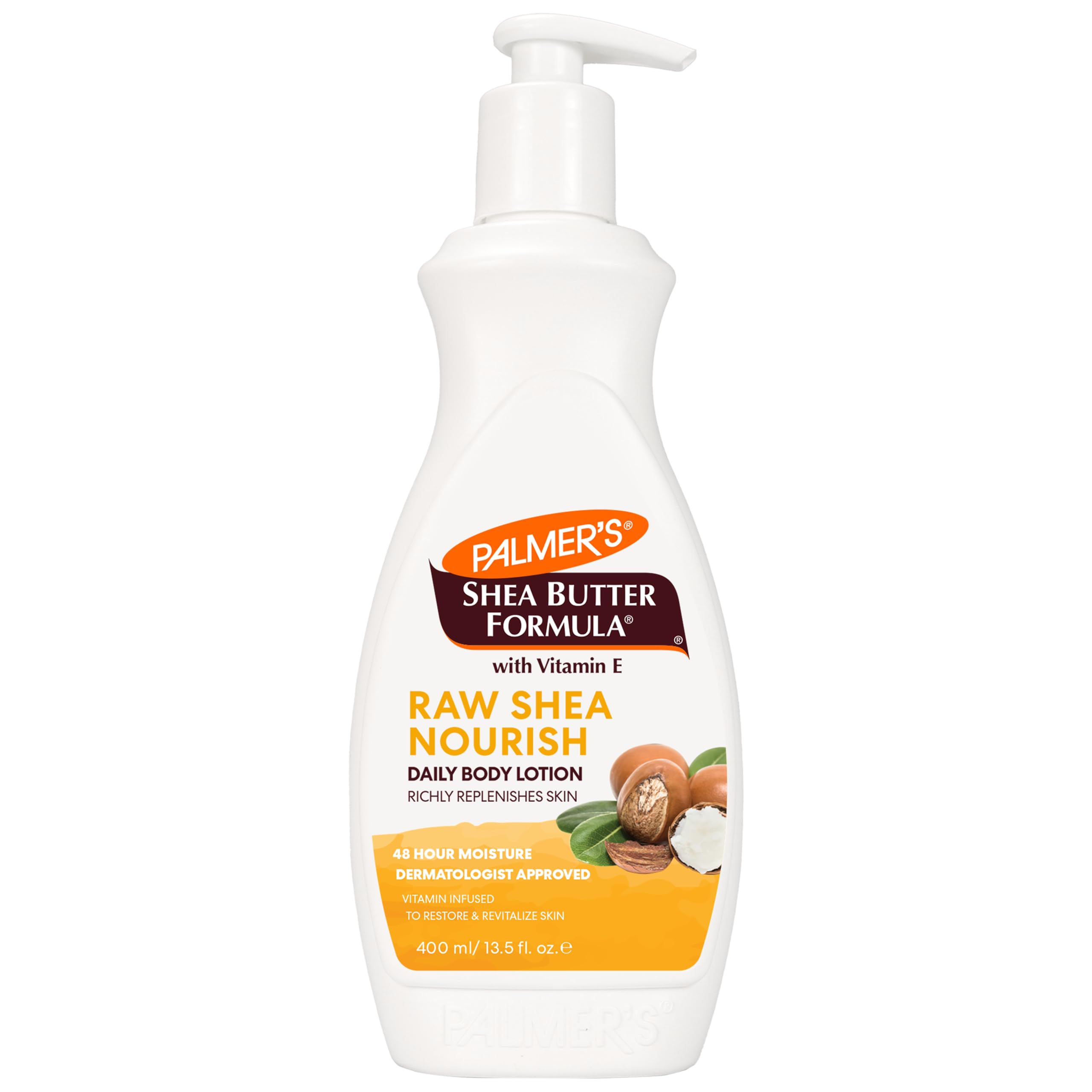 Palmer's Shea Formula Raw Shea Body Lotion Pump Bottle 13.5 oz