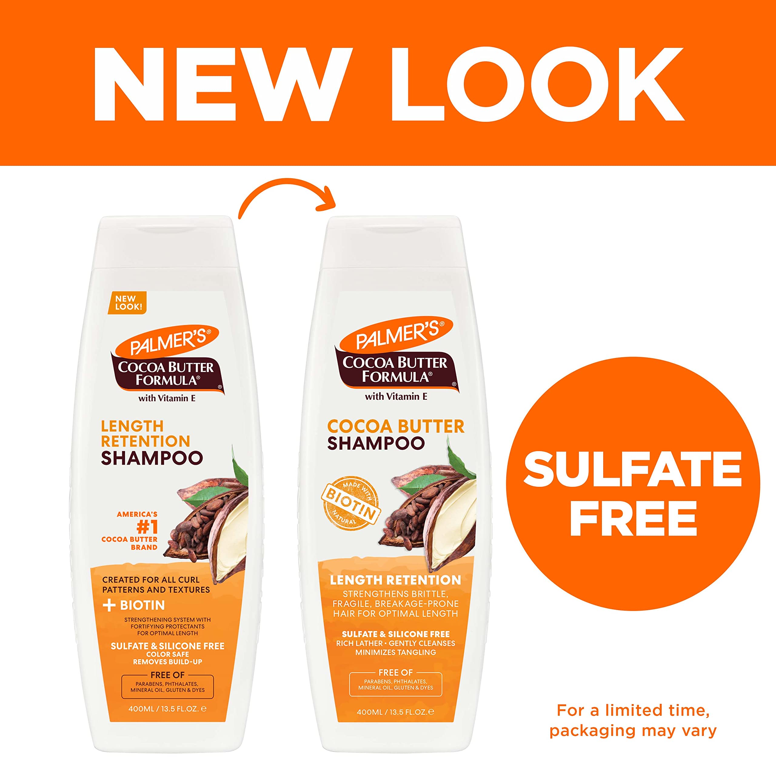 Palmer's Cocoa Butter Formula Biotin Length Retention Shampoo 13.5 Fl Oz - Thumbnail 2