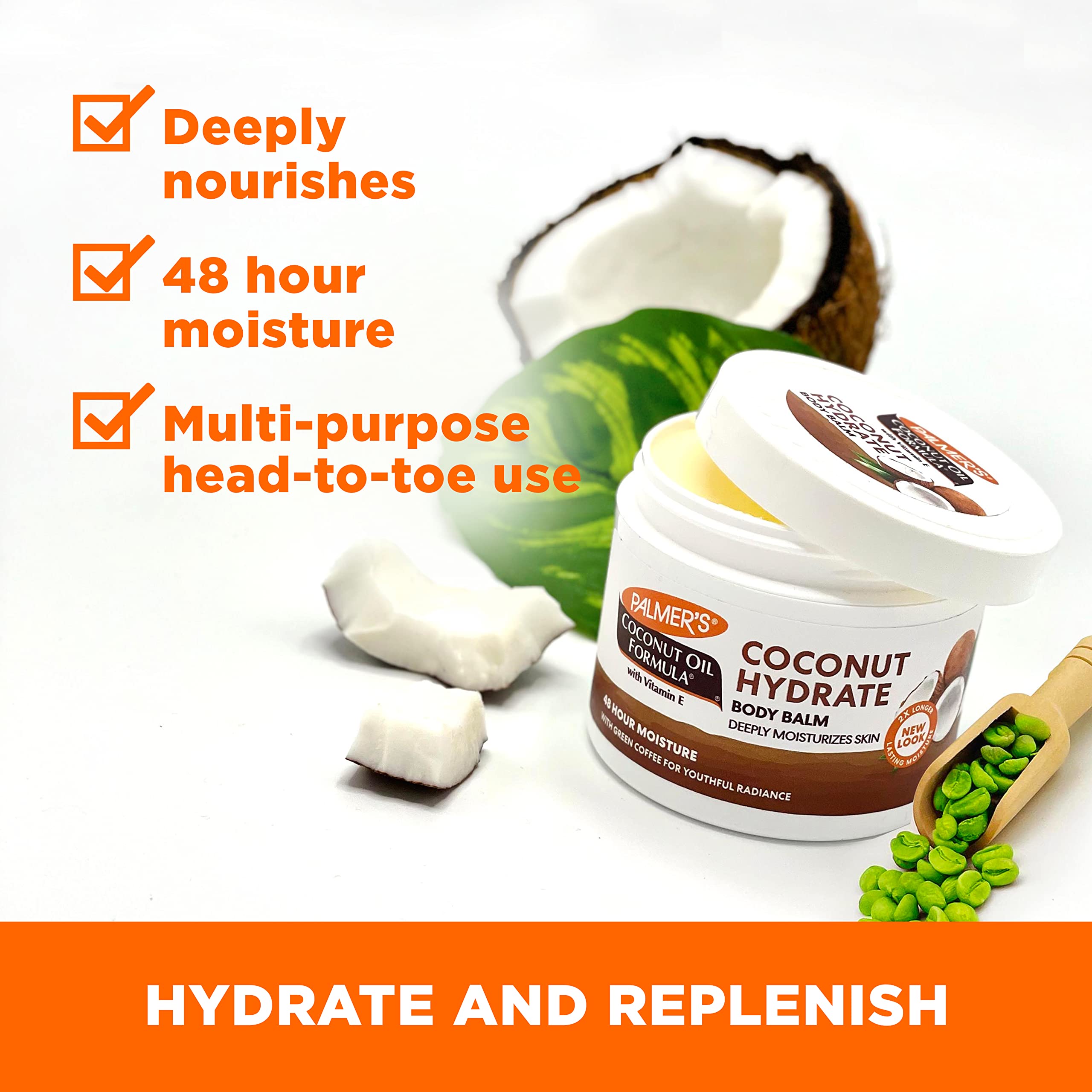 Palmer's Coconut Oil Formula Body Balm 3.5 oz - Thumbnail 2