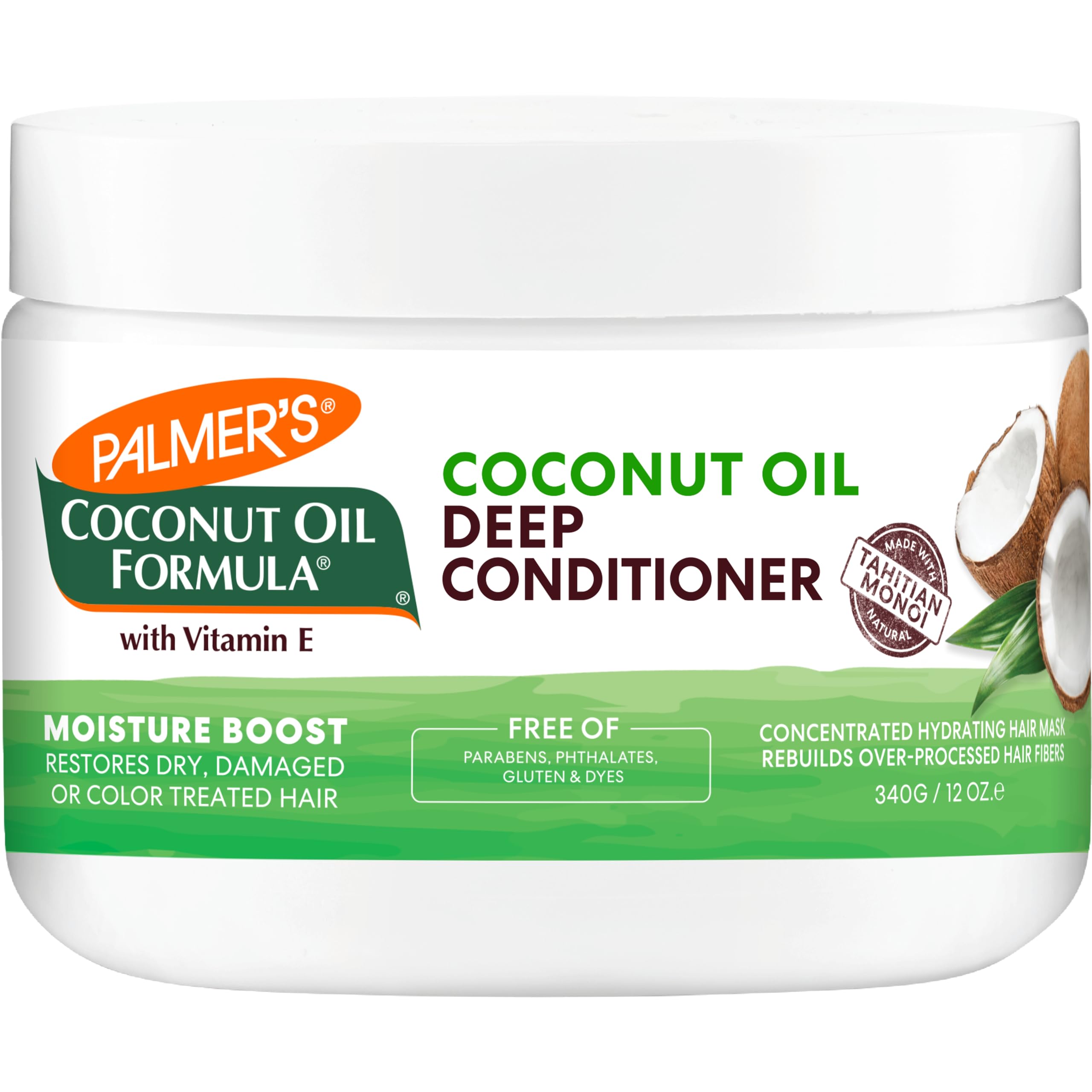 Palmer's Coconut Oil Formula Moisture Boost Deep Conditioner . 12 oz